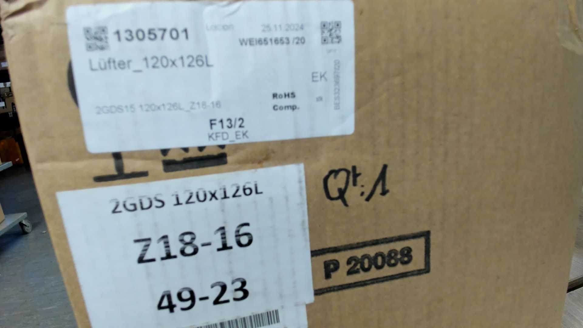 2GDS15 120/126L Z18-16