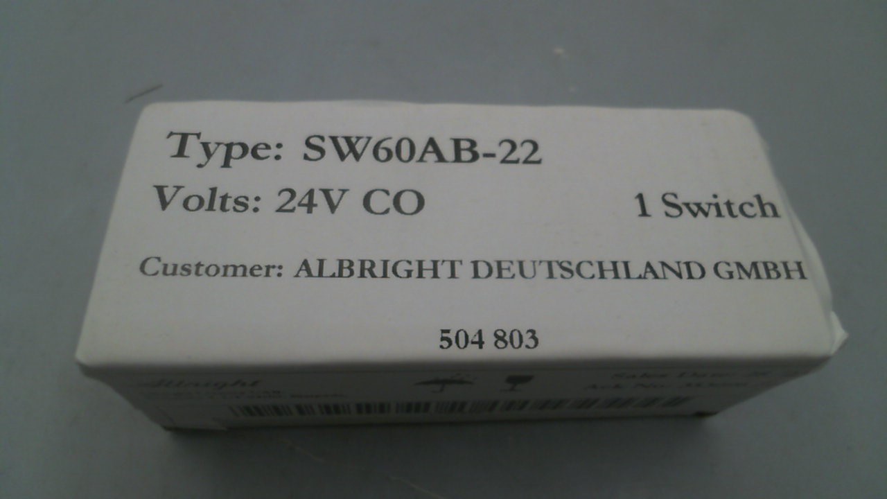 SW 60AB22/24V  504803