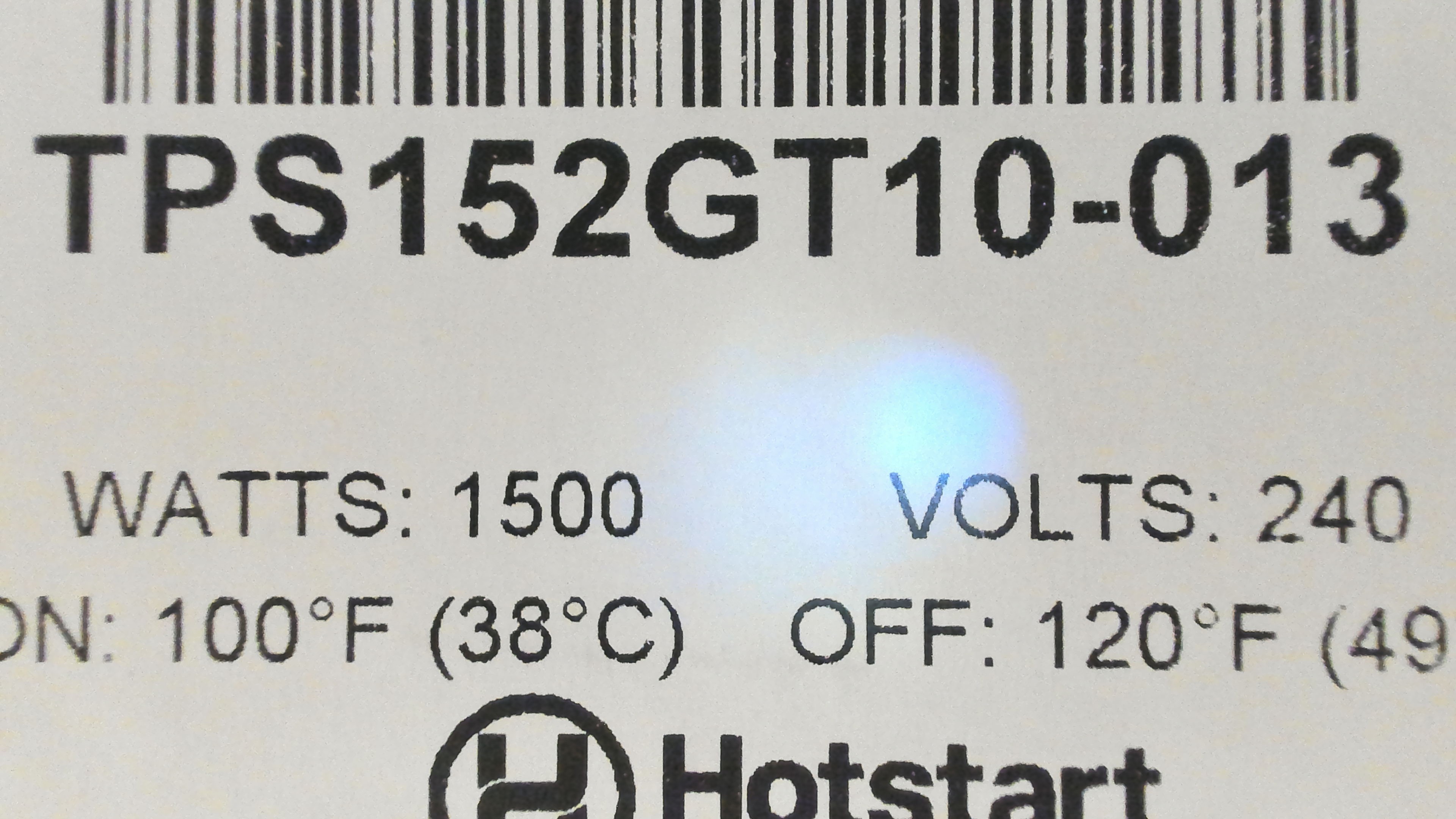 TPS152GT10-013 /  240 V 1500 W