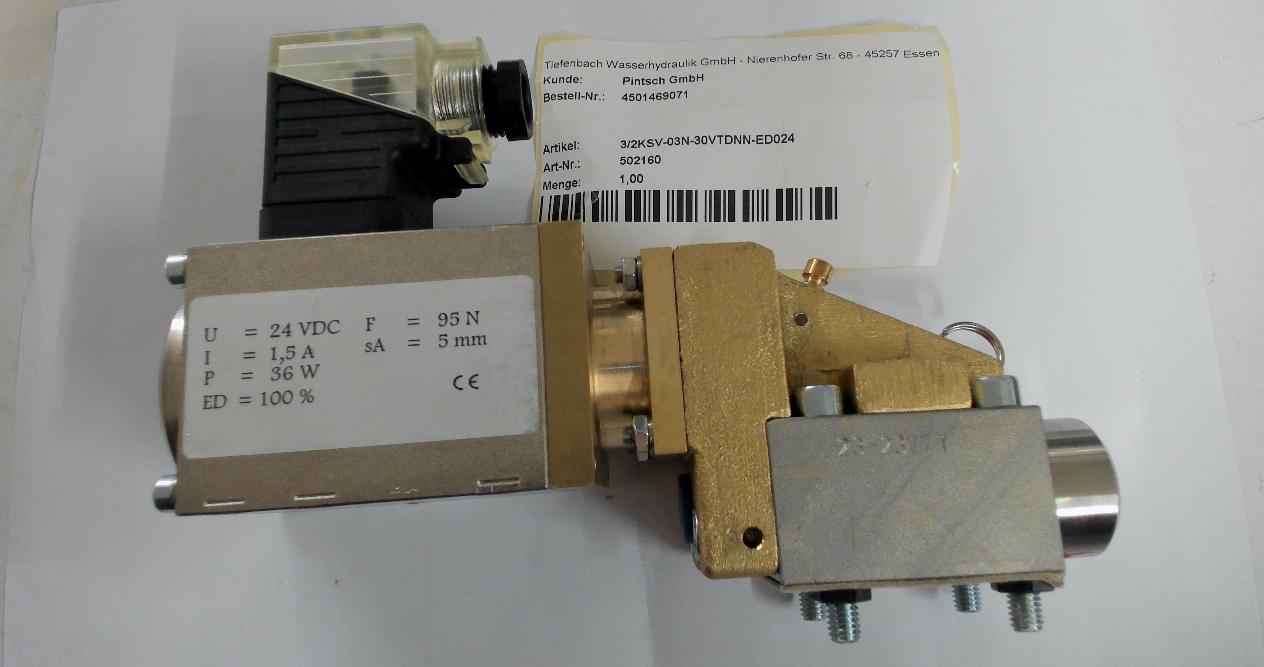 2-085897-3/2KSV-03N-30VTDNN-ED024--- Typ 502160/800B