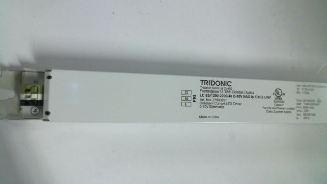 P/N: 87500851, Type: LC 85/1200