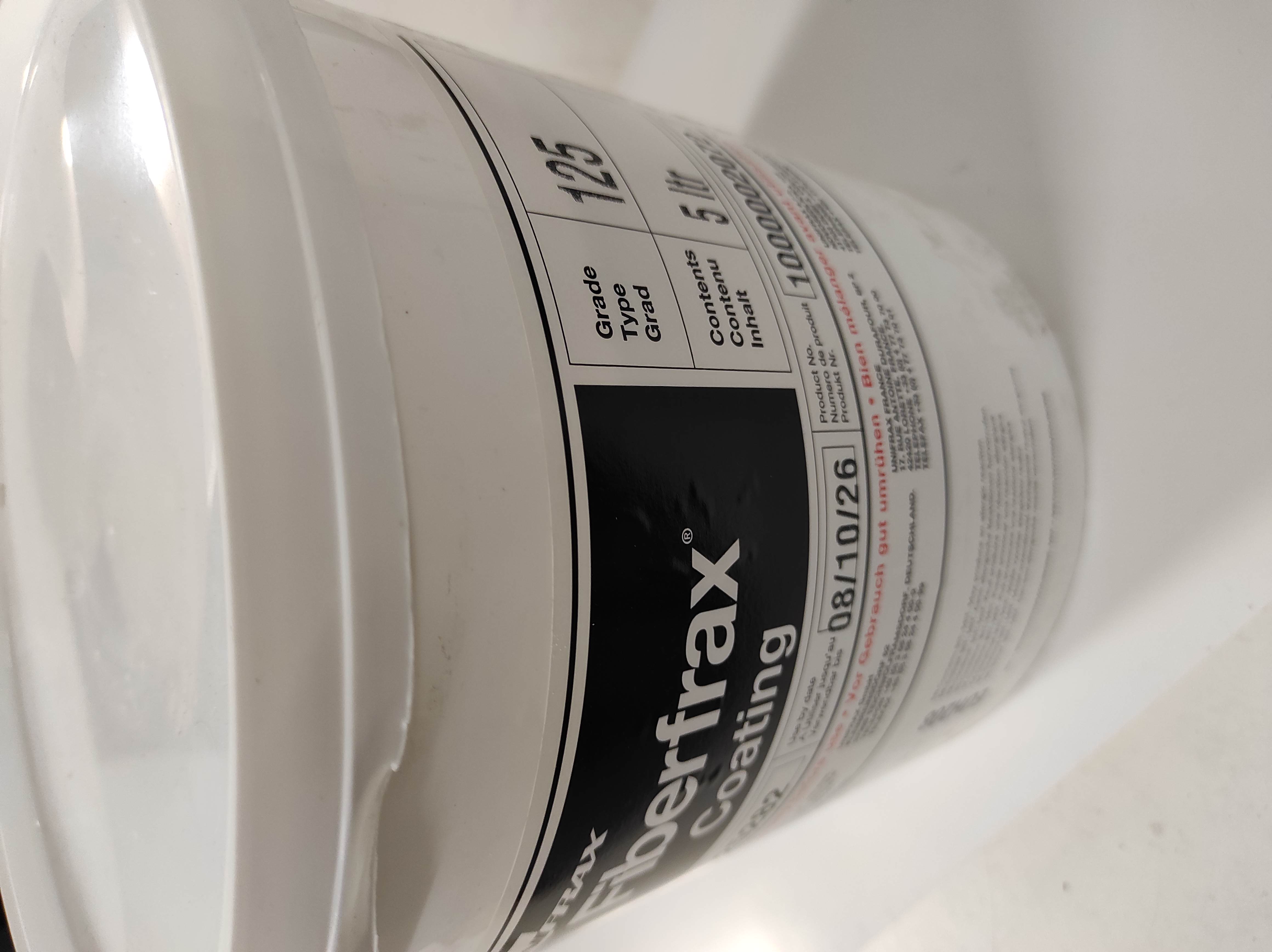 CA FIBERFRAX COATING 125