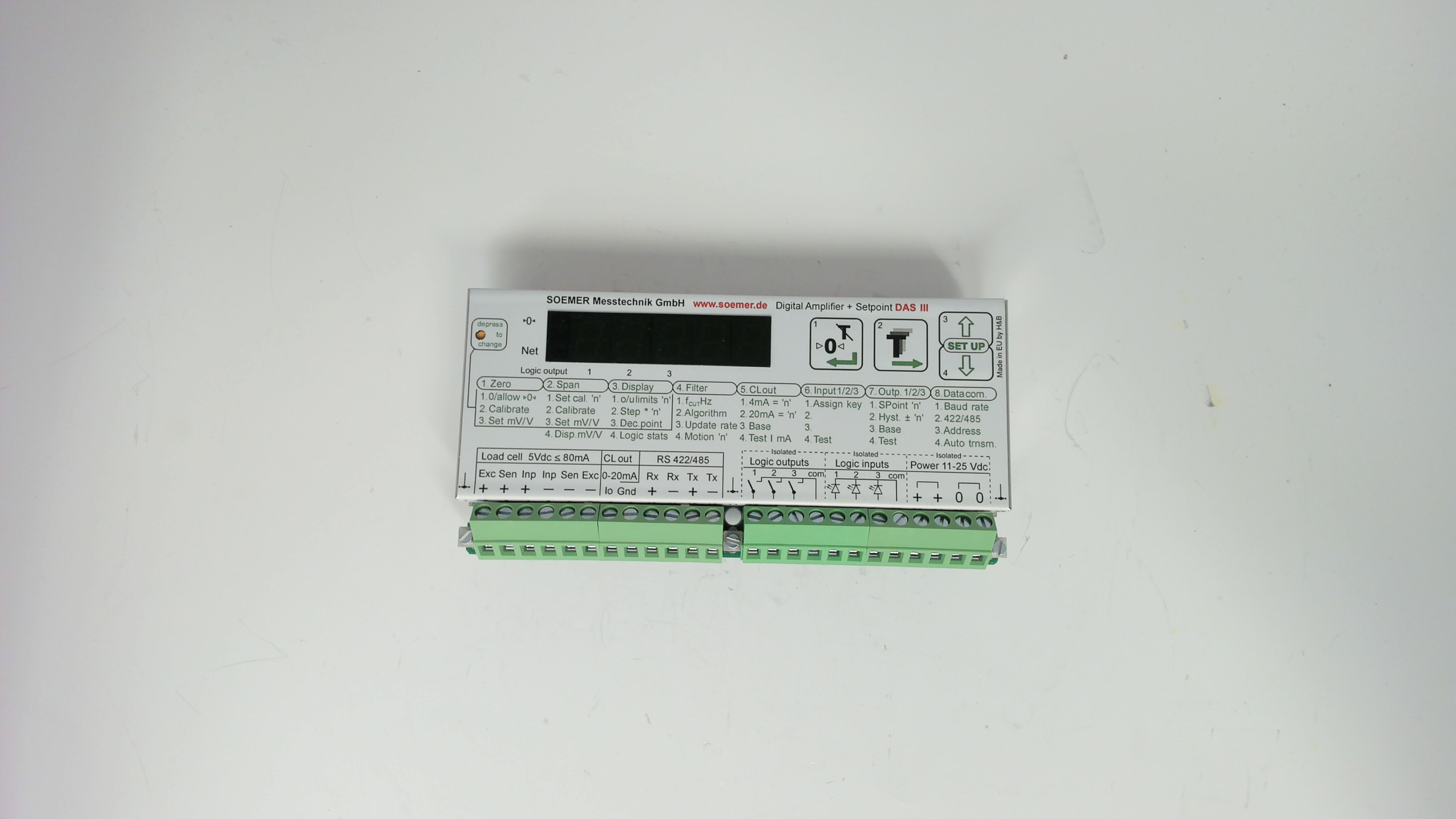 Measurement amplifier, model DAS III