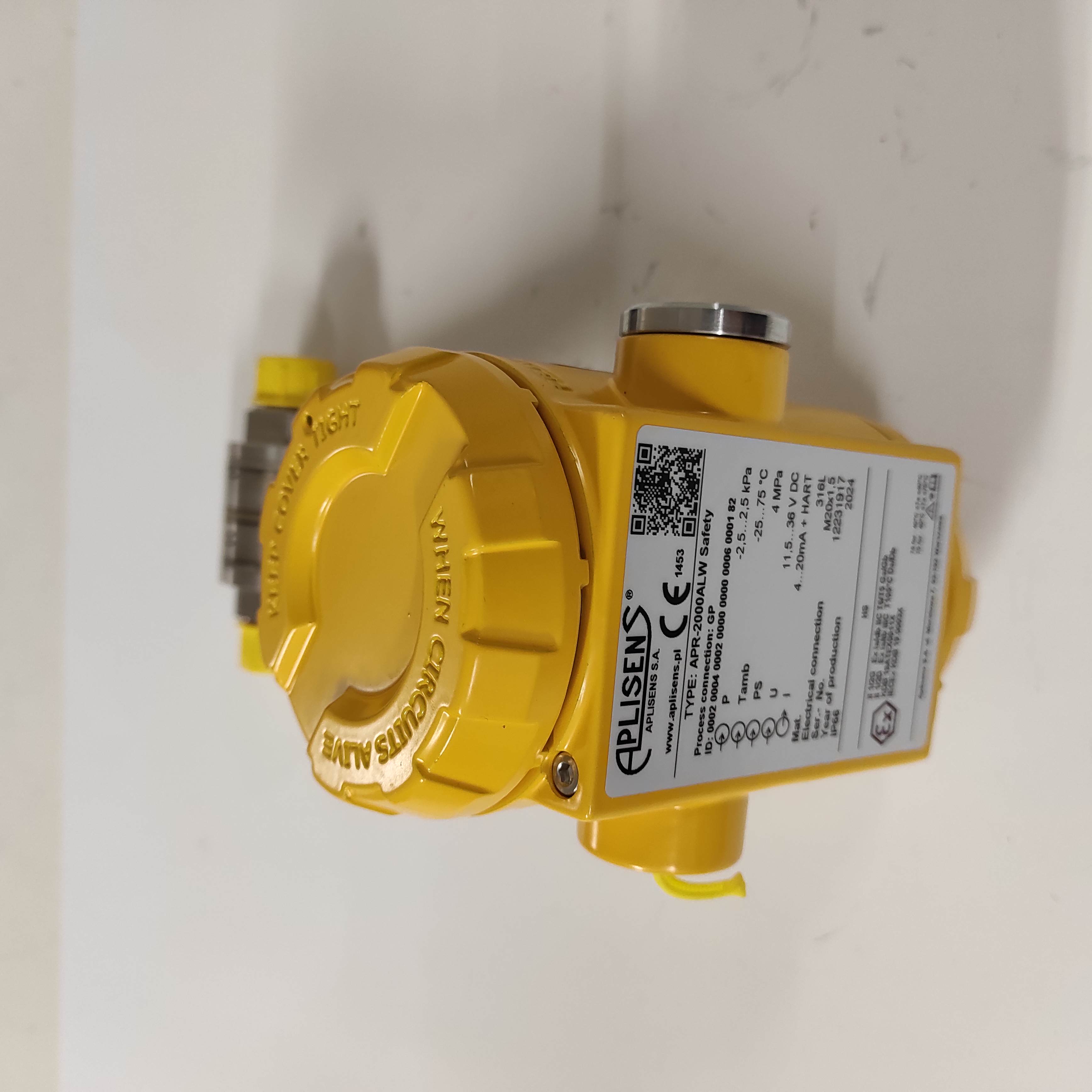 APR-2000ALW/Safety/Exd/-25...25mbar/GP