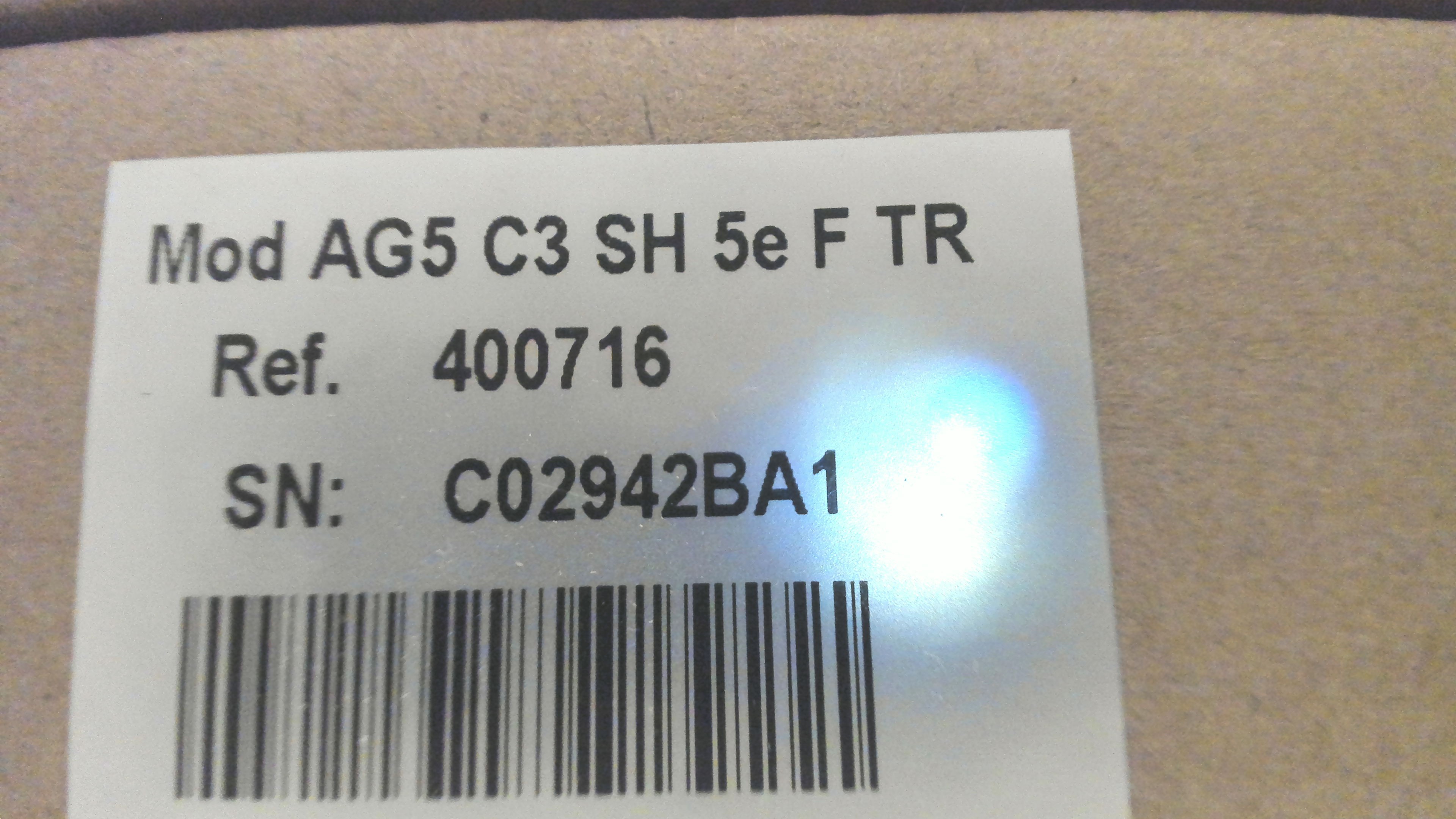 AG5 C3 SH 5e F