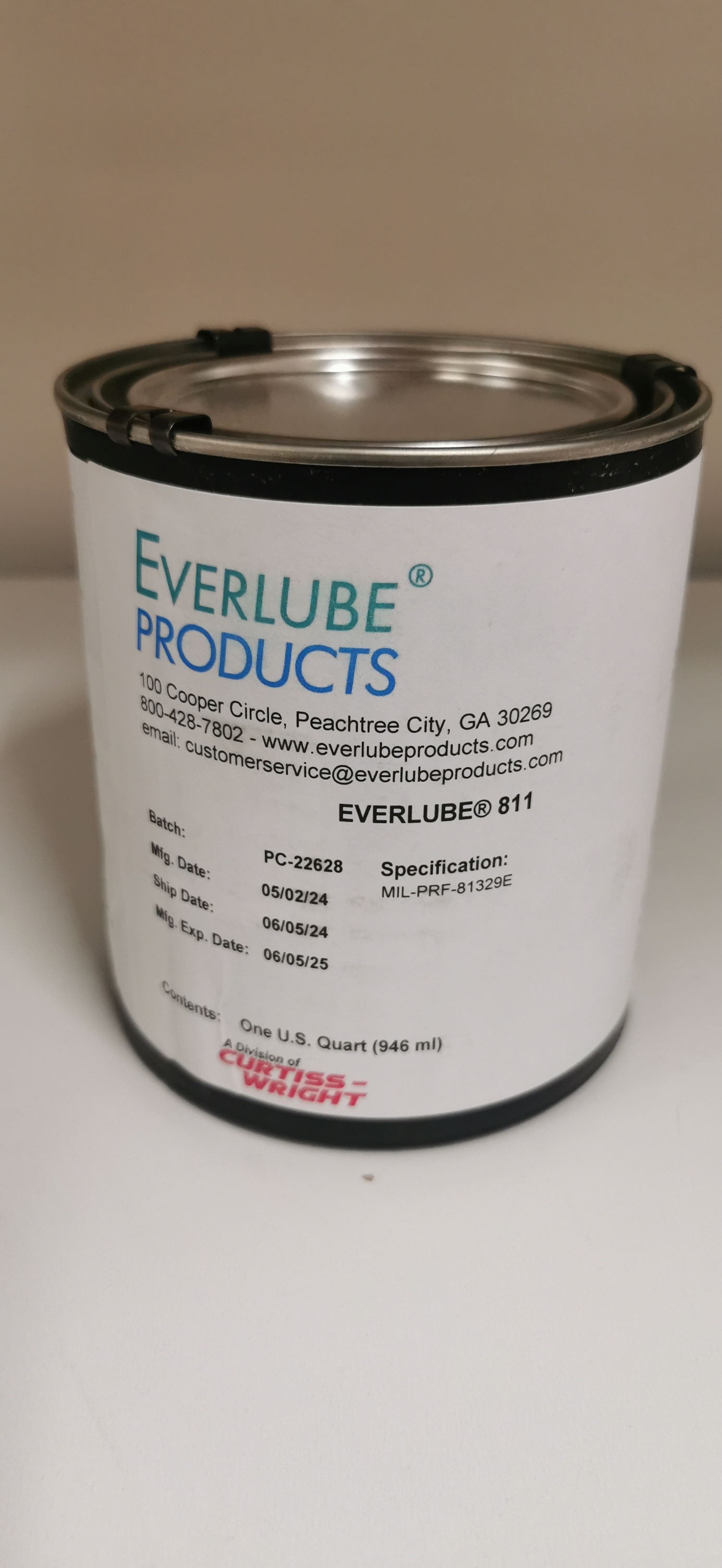 Everlube 811 (MIL-L-81329E) /US Quarts