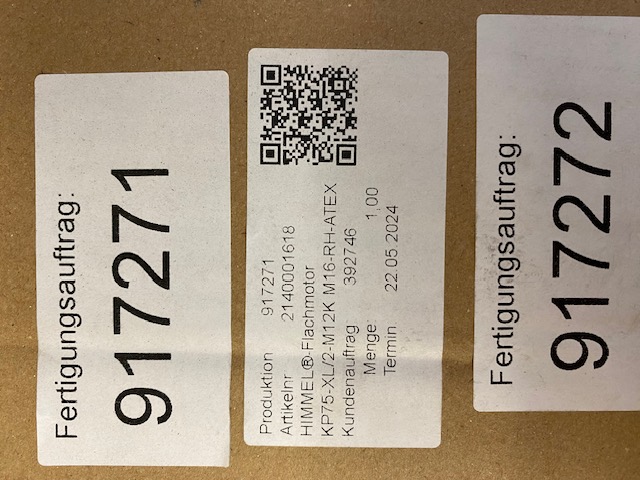 2140001618 / KP75-XL/2-M12K M16-RH-ATEX