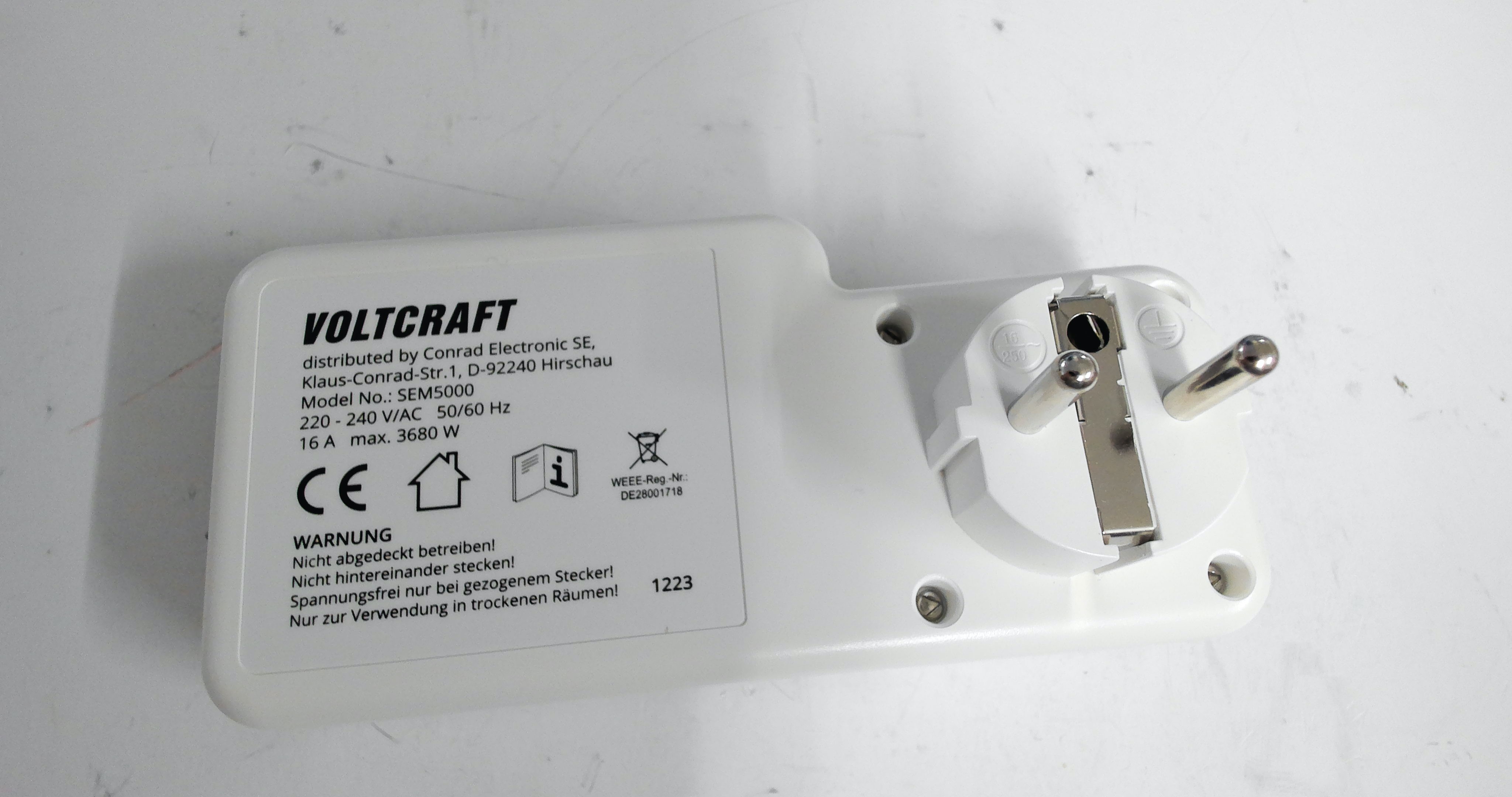 P/N: VC-12936570, Type: Energy logger SEM5000