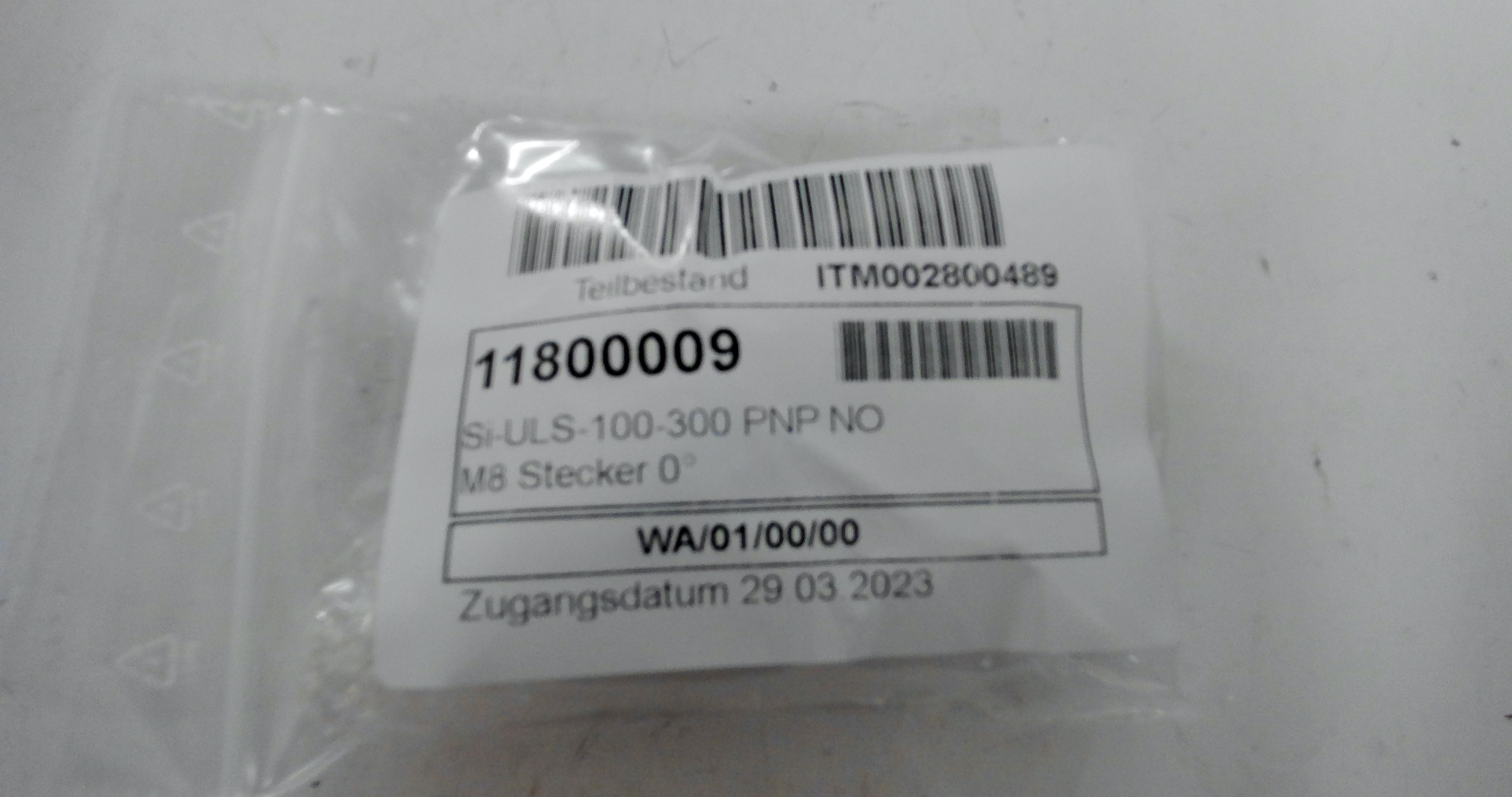 Si-ULS-100-300 PNP NO M8