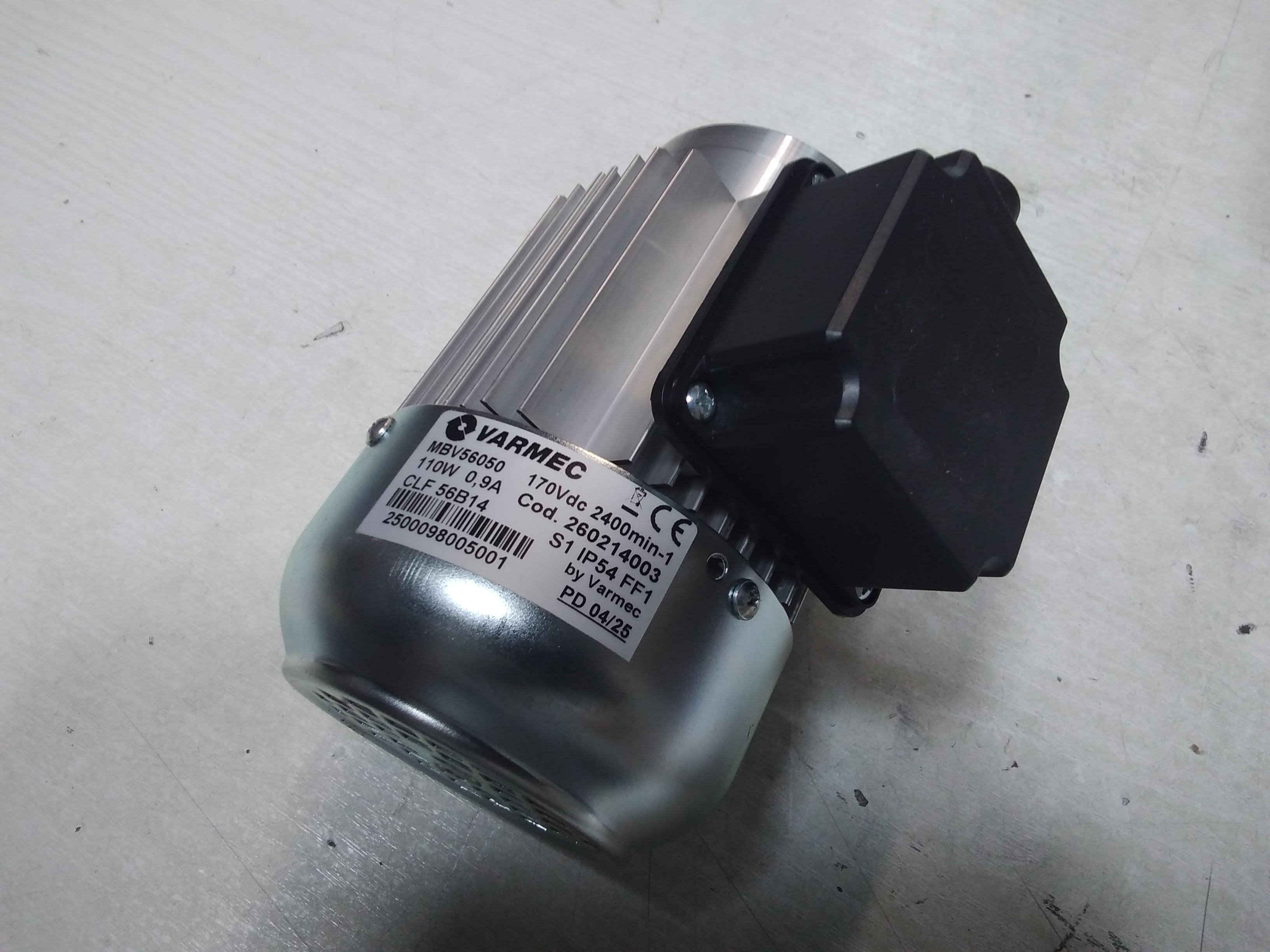 MPVE 56 2400g 110W 170Volt B14 IP54