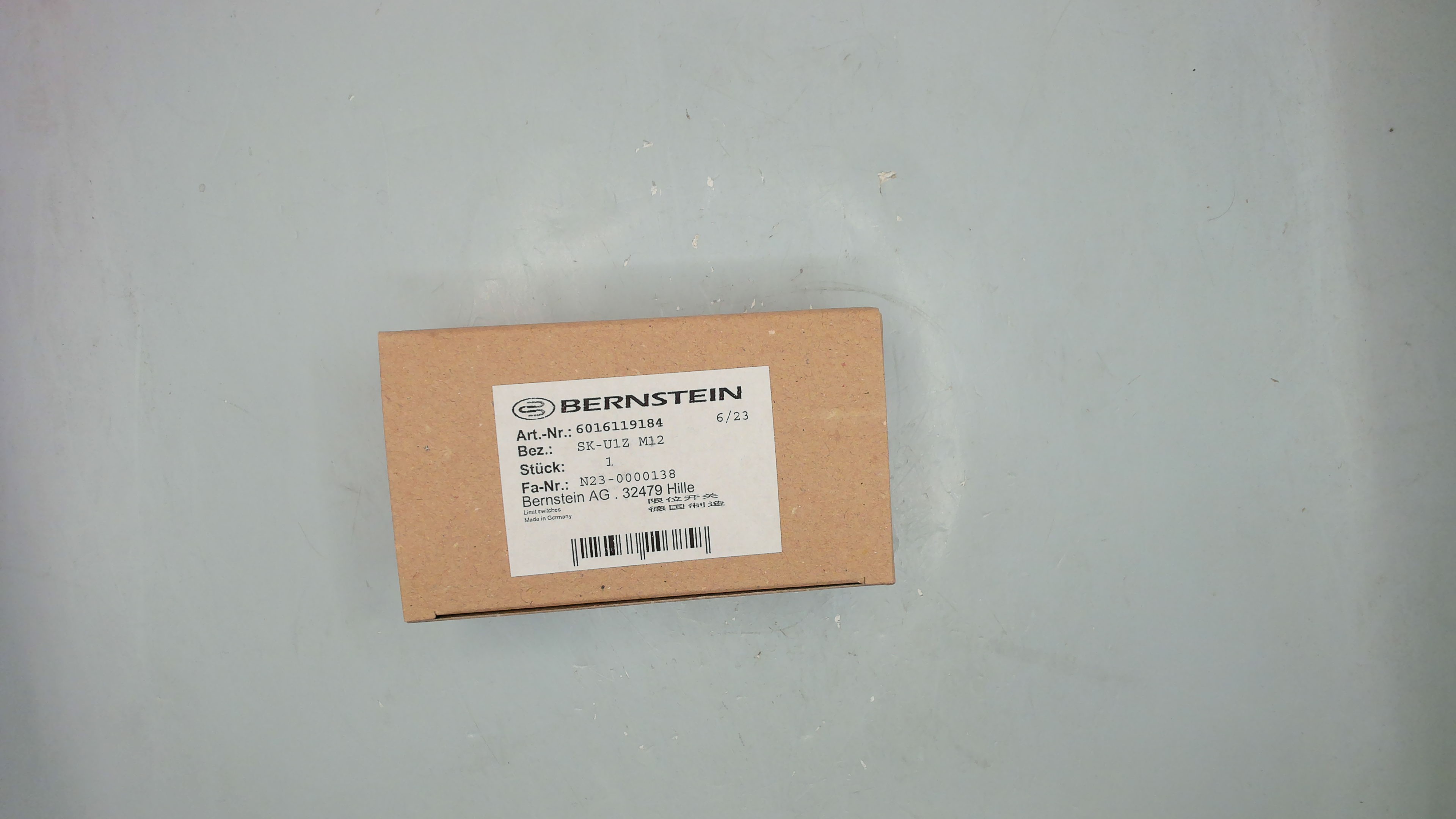 P/N: 6016119184, Type: SK-U1Z M12