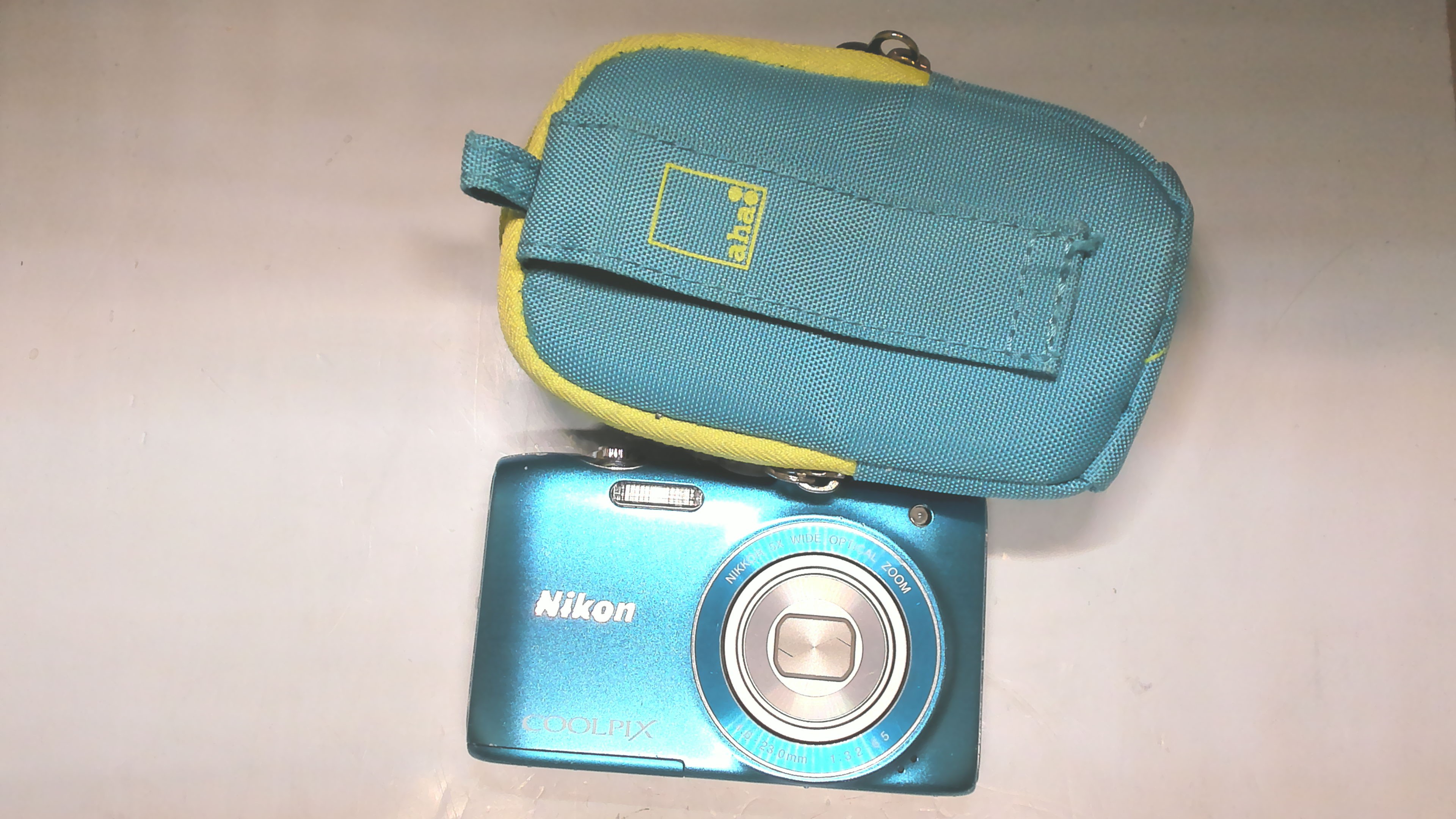 Digitalkamera Nikon Coolpix S3100 lagunenblau