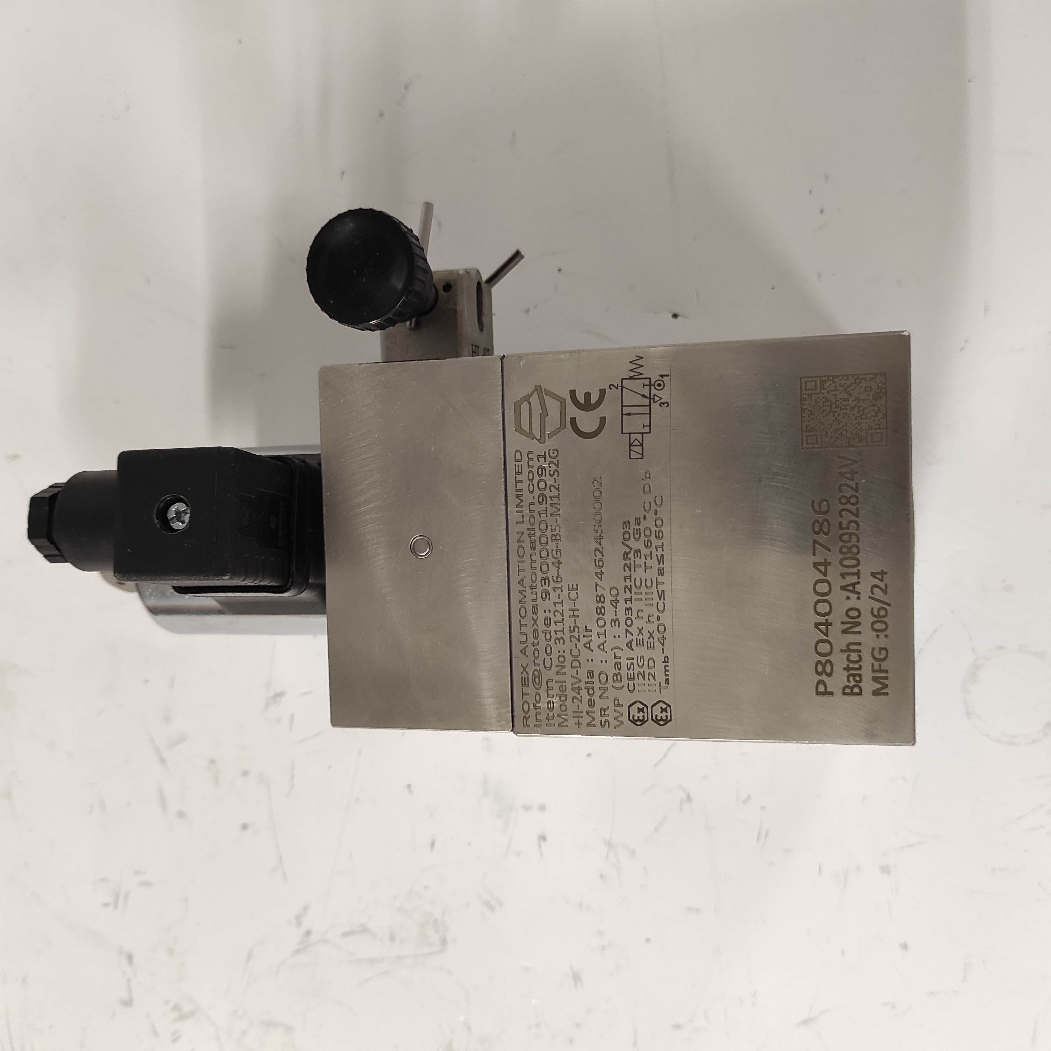 93000019091 / 31121-16-4G-B5-M12- S2G+II-24V-DC-25-H-CE
