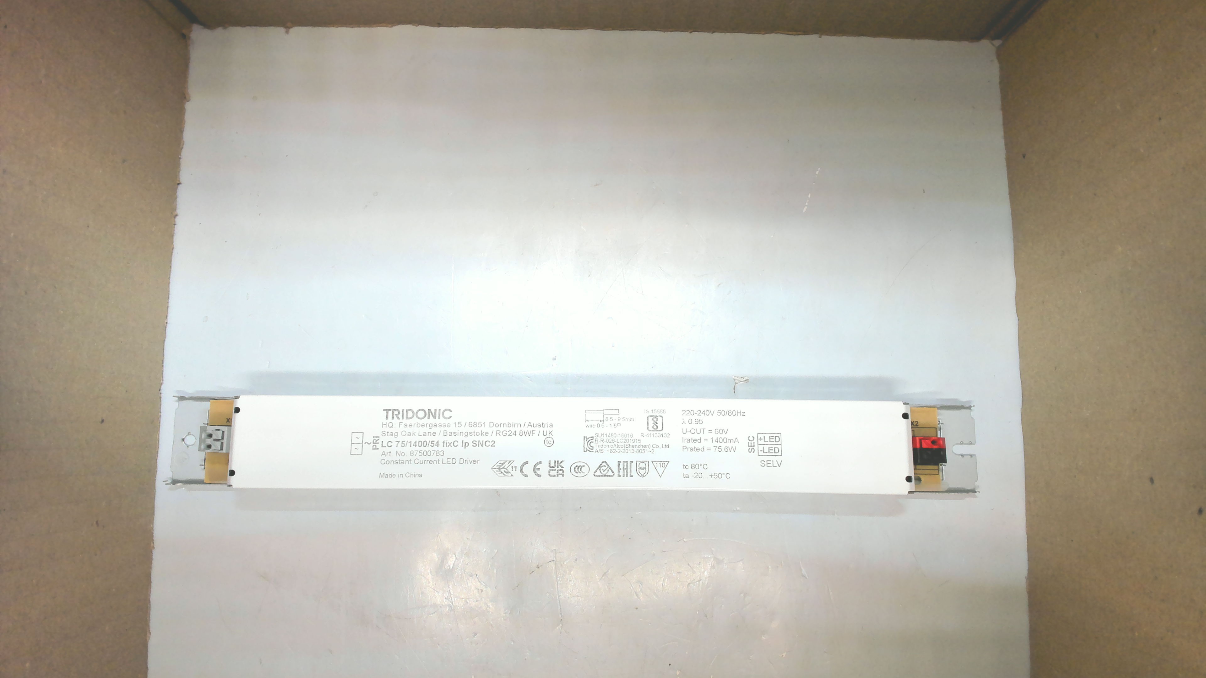 87500783, Type: LC 75/1400/54 fixC Ip SNC2