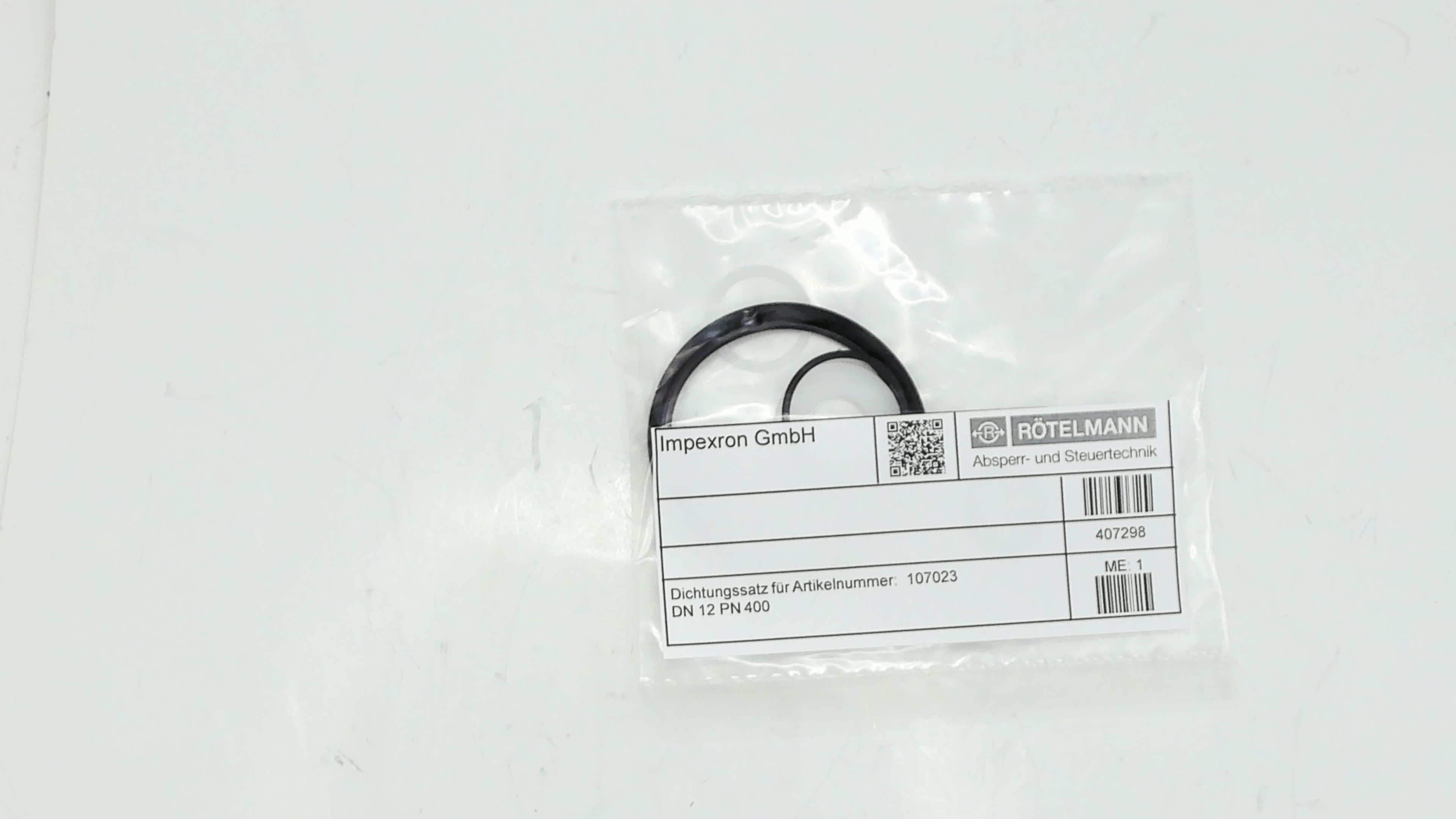 407298 - DN 12 PN 400 -107023