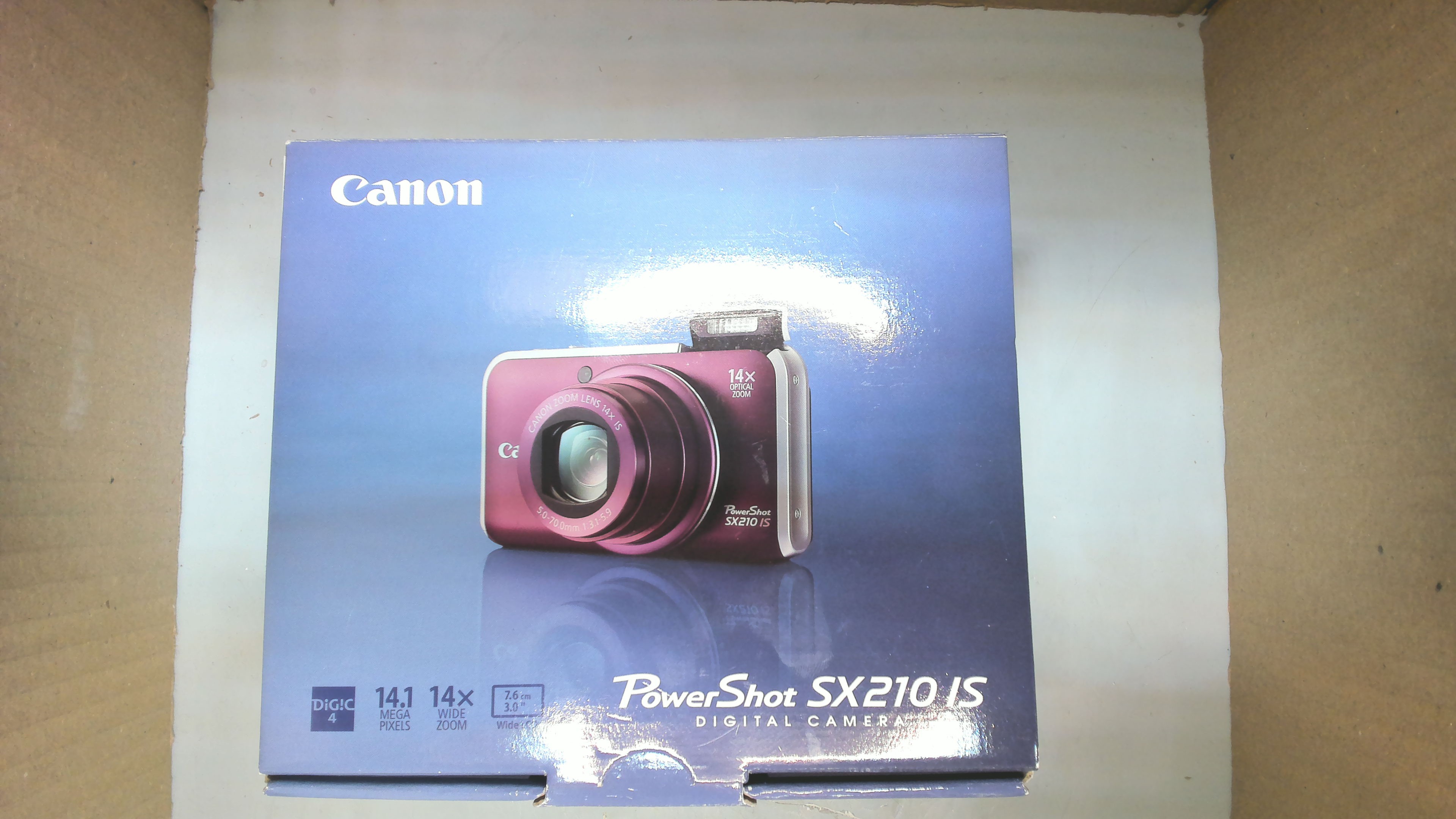 Canon Digital-Kamera SX 210 14.1 Mega Pixels