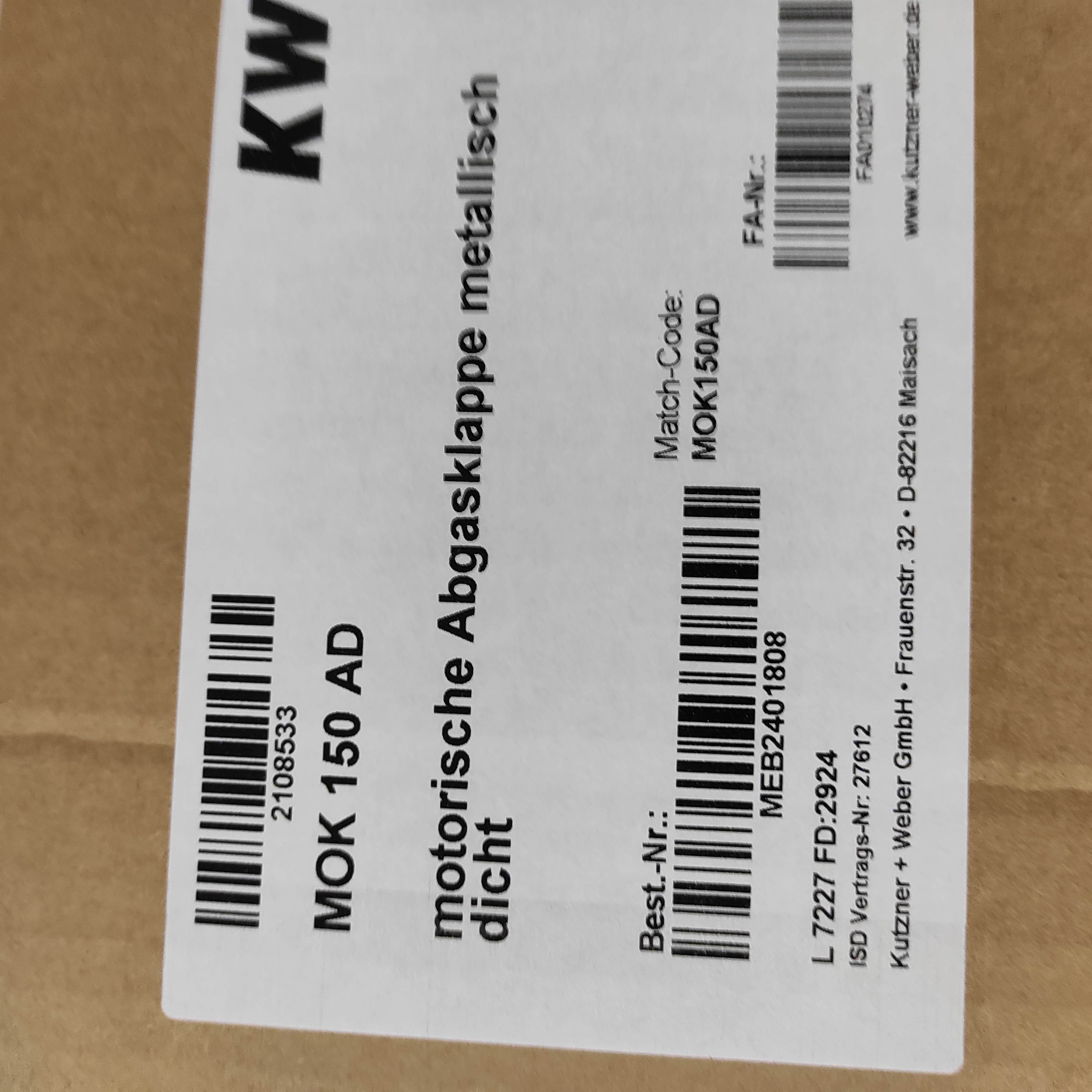 2108533 / MOK 150 AD – 230 V