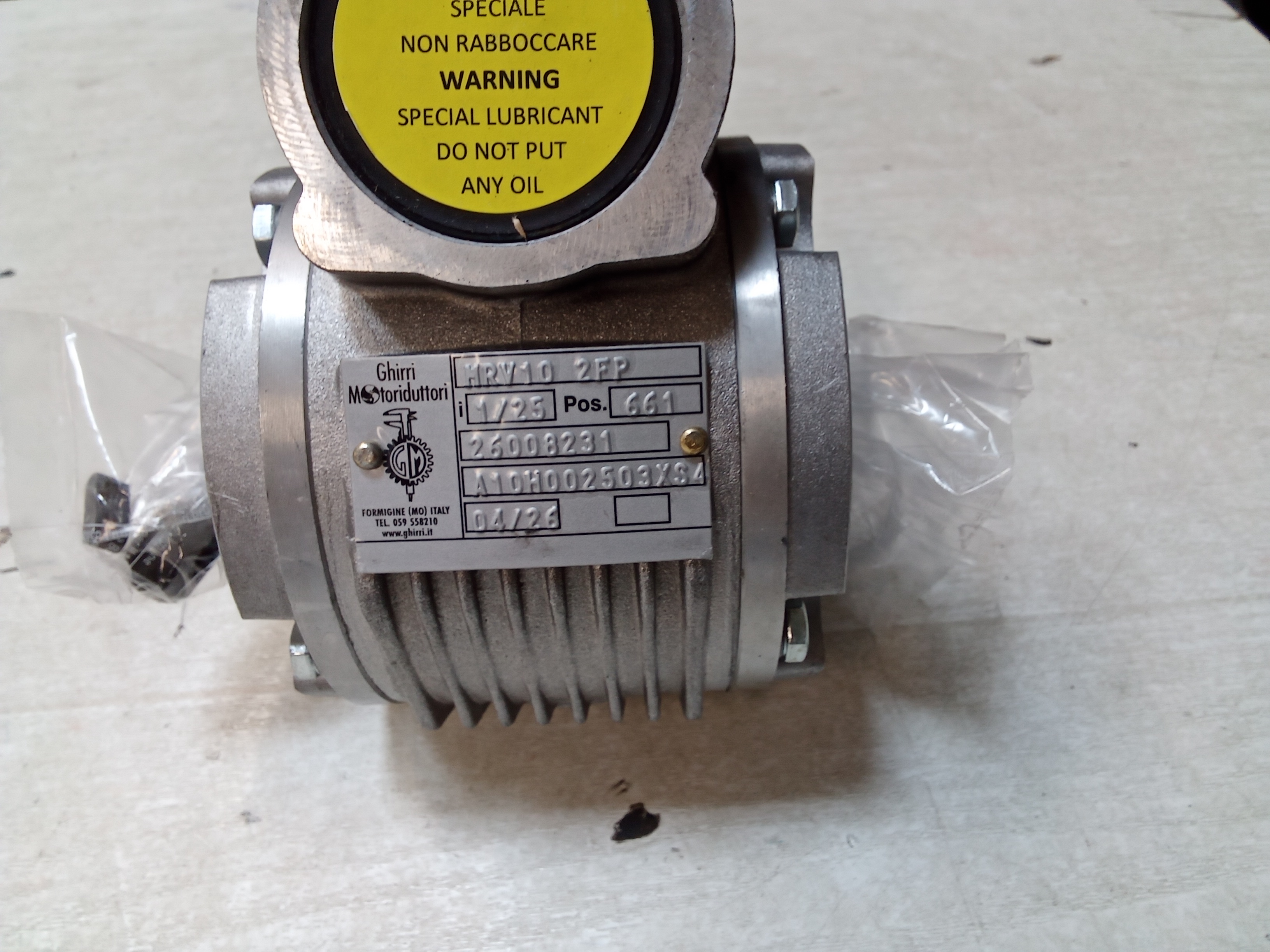 A10H002503XS4 MRV10 2FP R=1:25