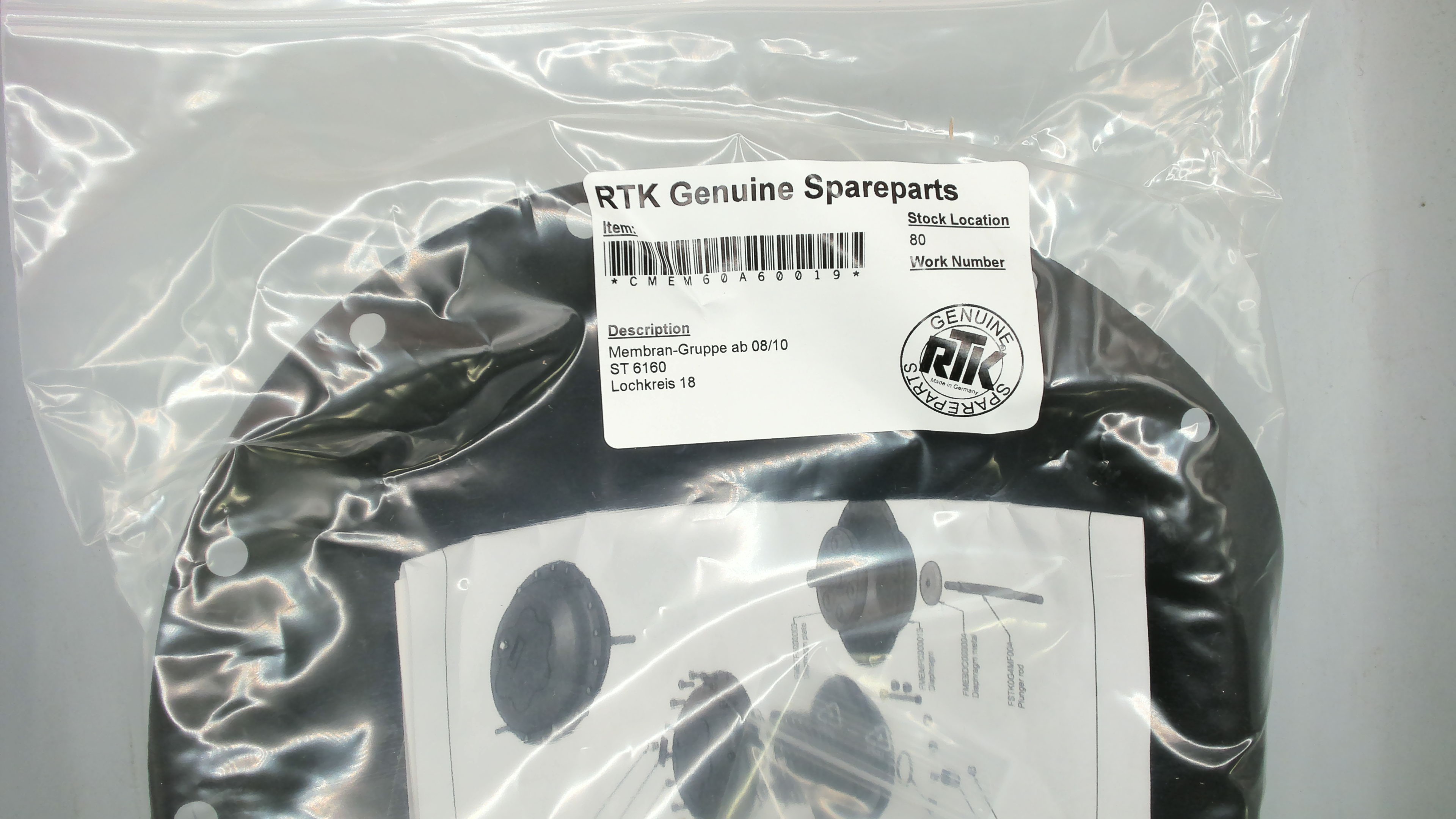 sparepart for 17082089/010 PV6311 DN40 PN40 + ST6160.A6