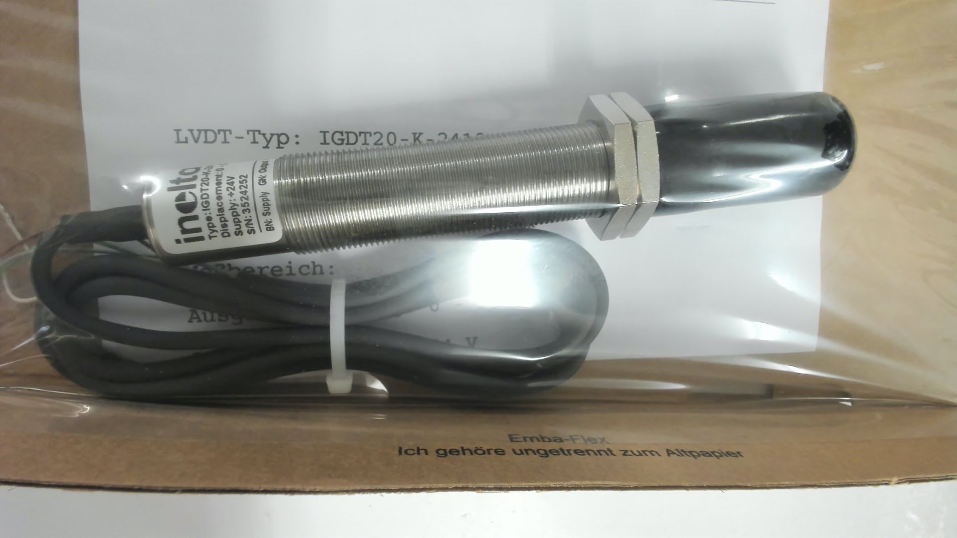 LVDT-IGDT-20-K-2410