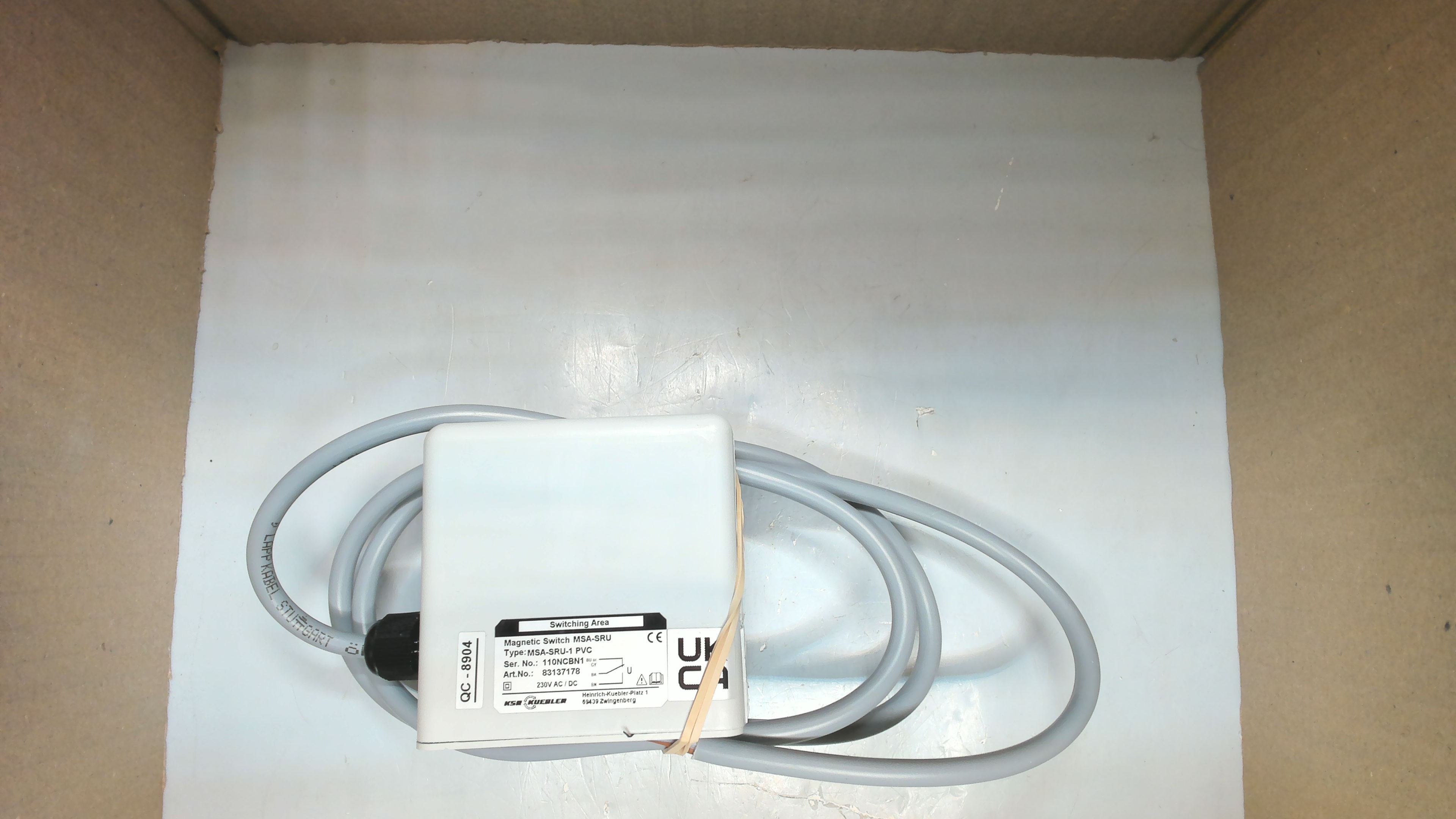 MSA-SRU-1 PVC