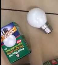 40G450  Tungsten Filament F, Globe - 40W - 45mm