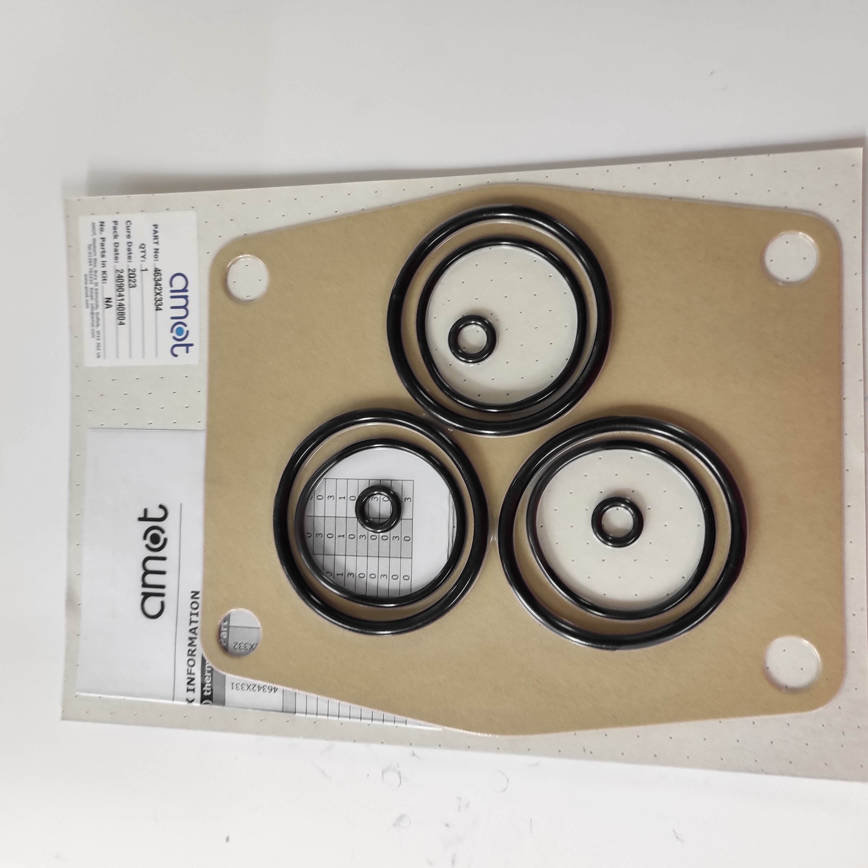 46342X334 / Seal kit Nitrile for AMOT Thermostatic valve type 33