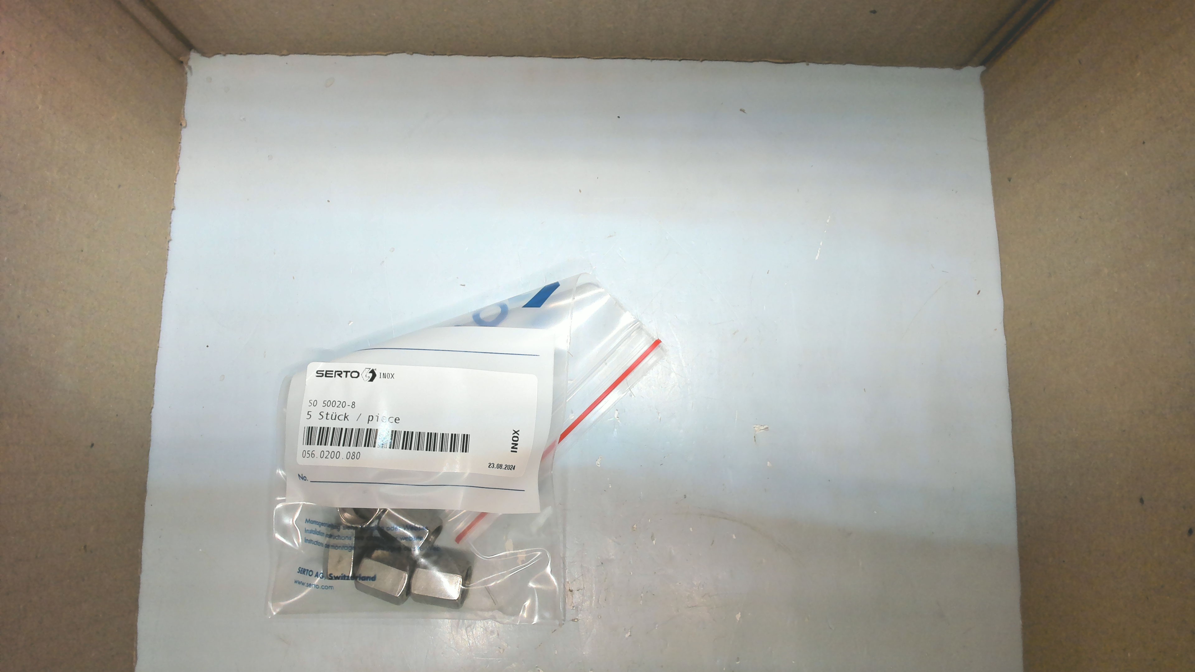 P/N: 056.0200.080 Type: SO-50020-8