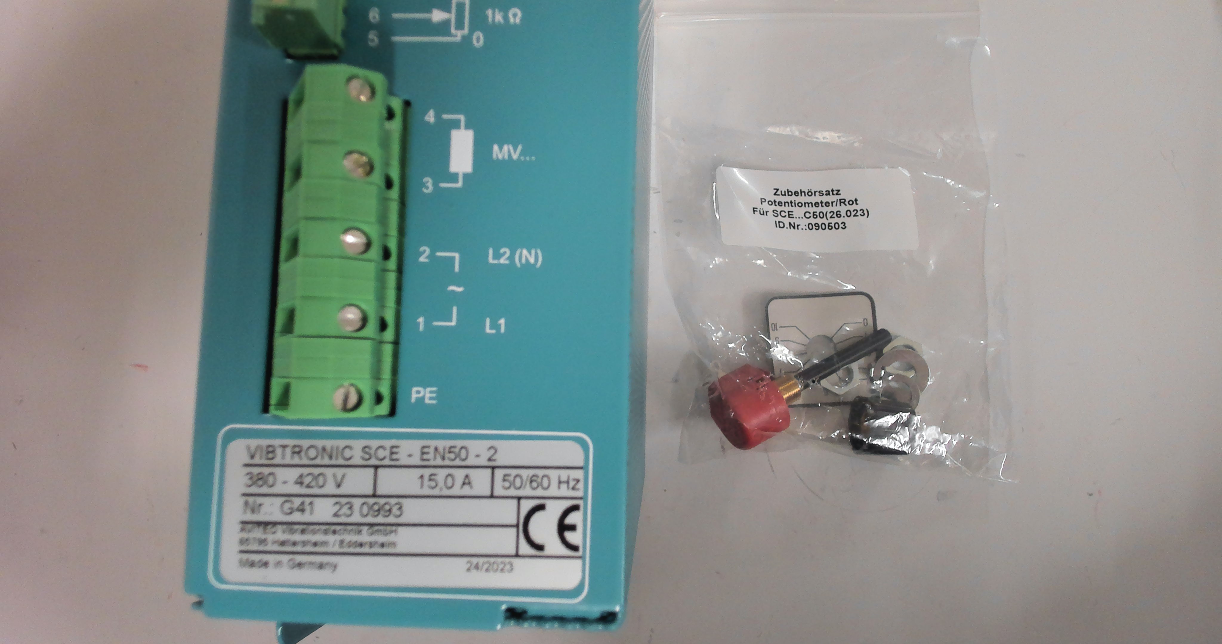 26773 - SCE-EN50-2 380..420V 50HZ 15A IP20