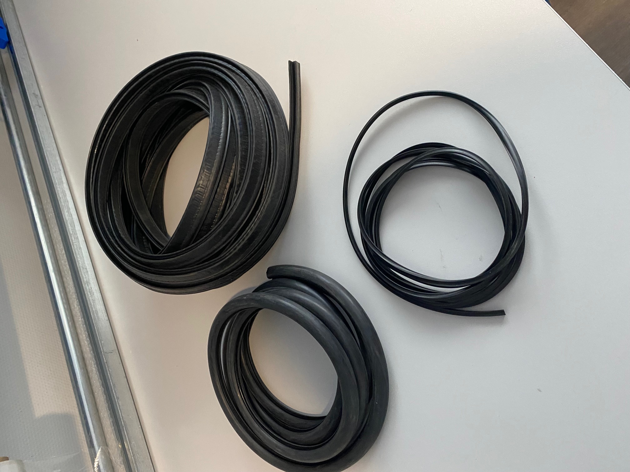 plexi and seal for dust collector