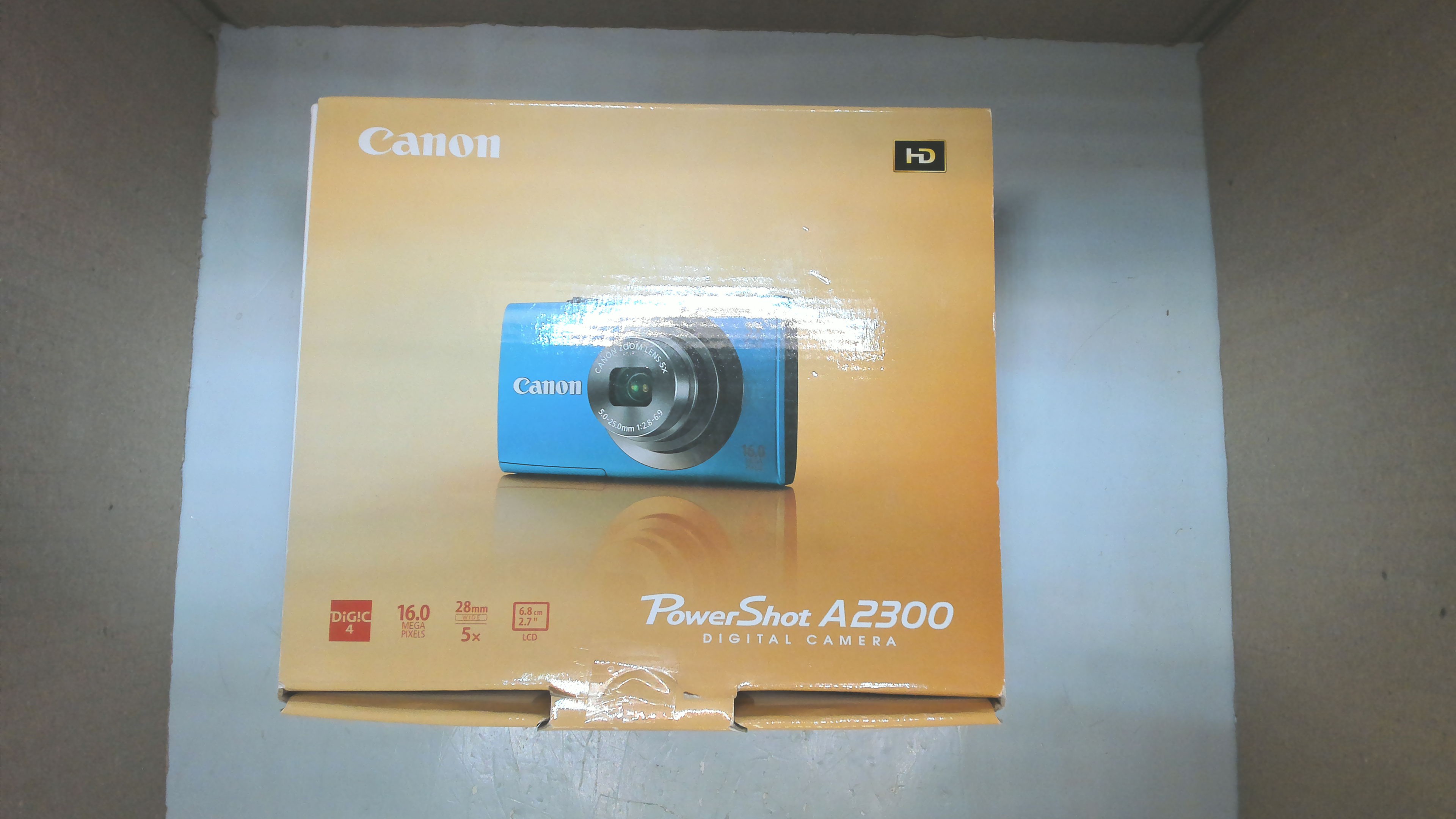 Canon Powershot A2300 HD Digitalkamera Top OVP