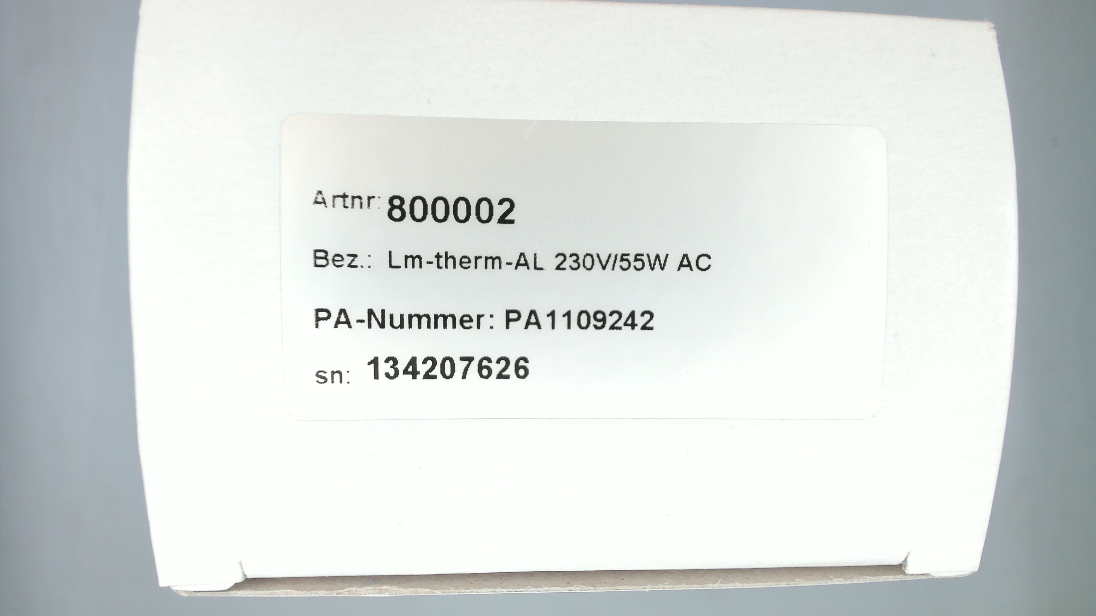 LM-THERM AL 800002