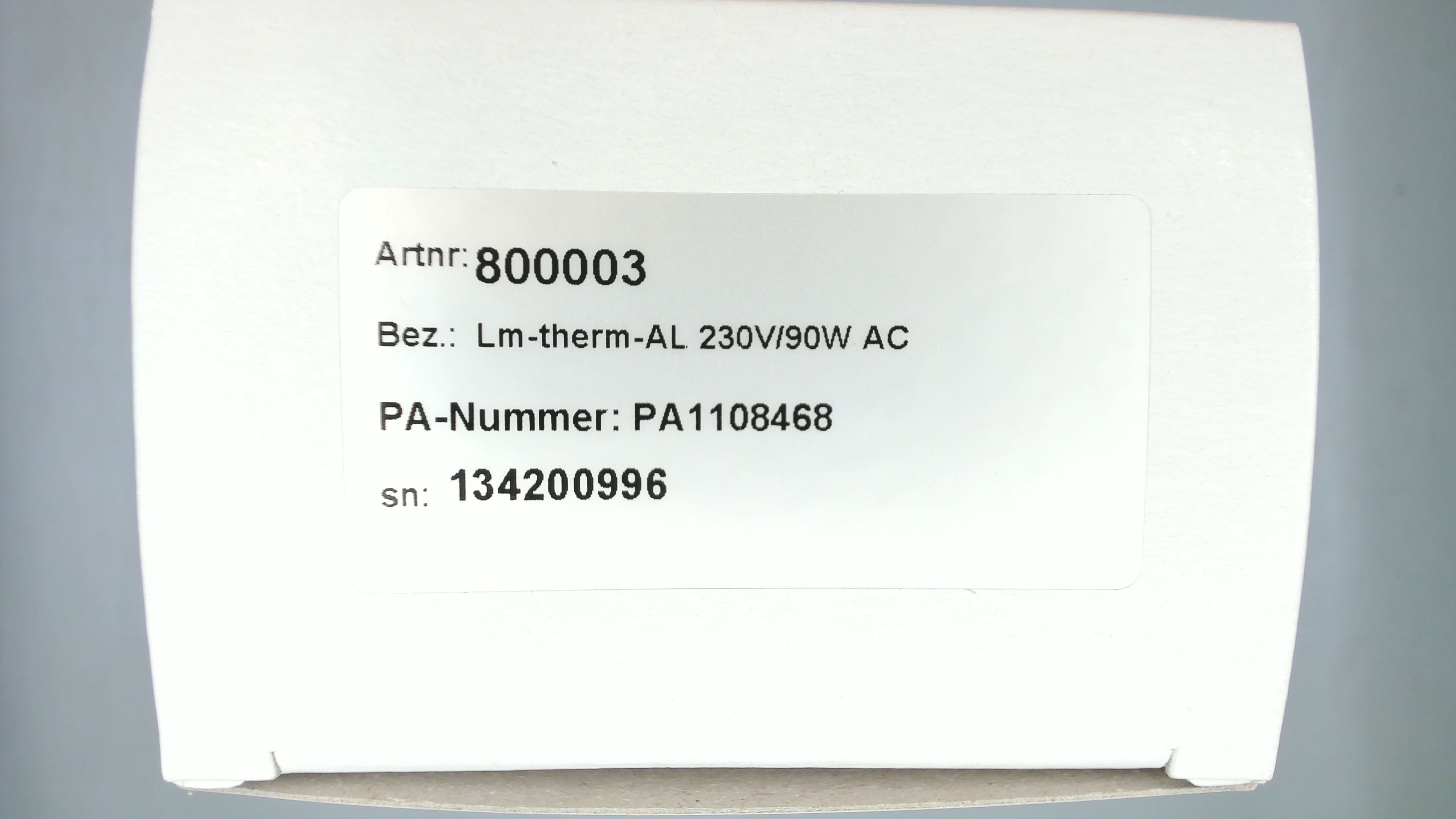 LM-THERM AL 800003