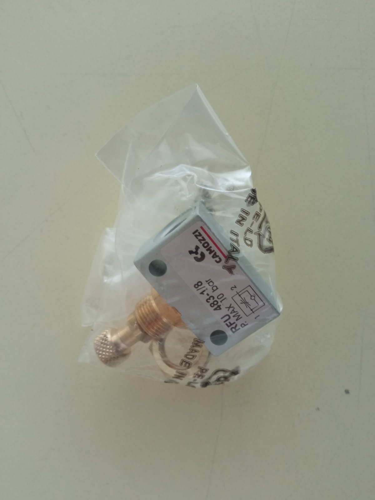 RFU 483-1/8 P.MAX 10bar