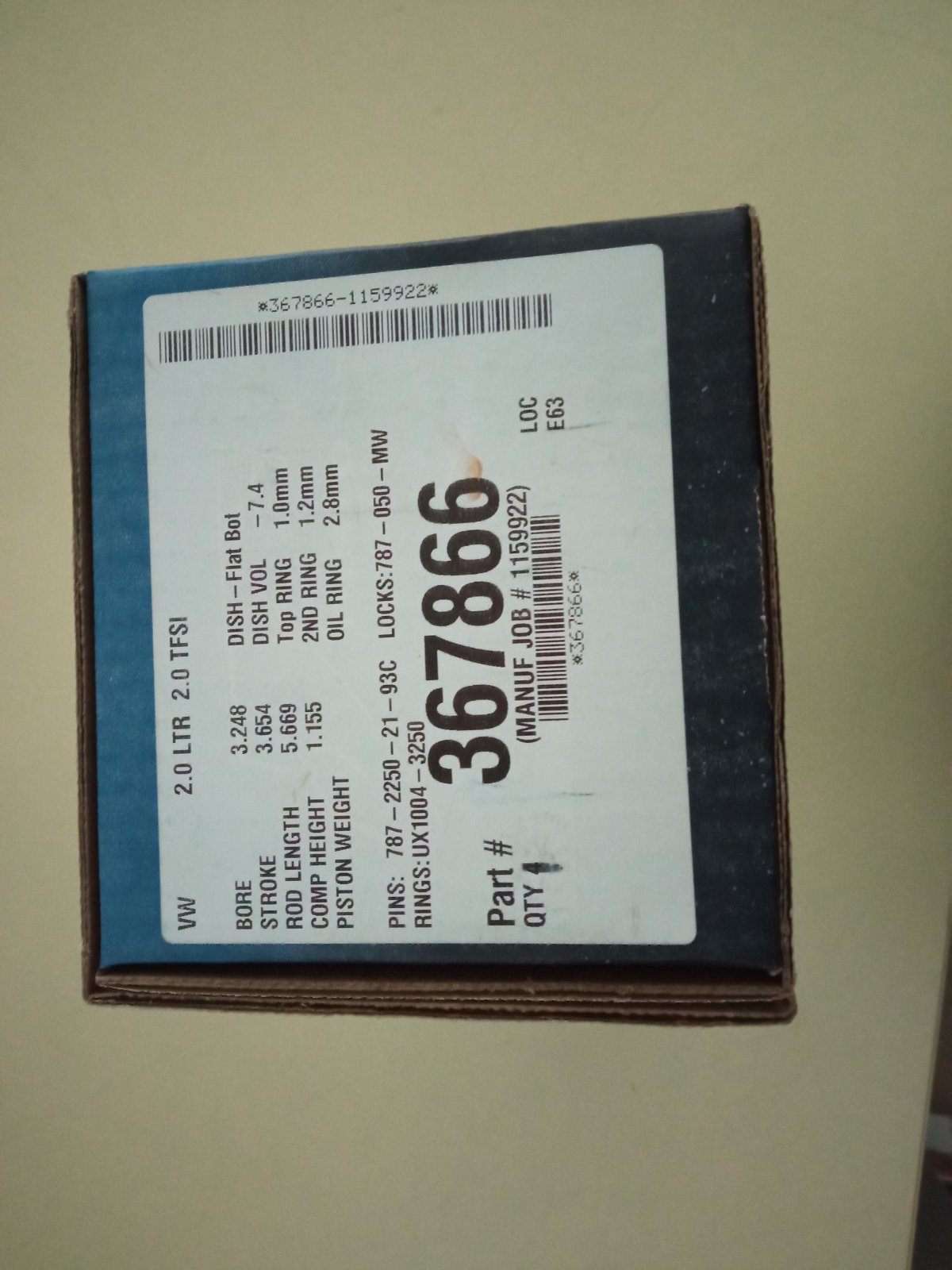 EA113 20mm 82.50