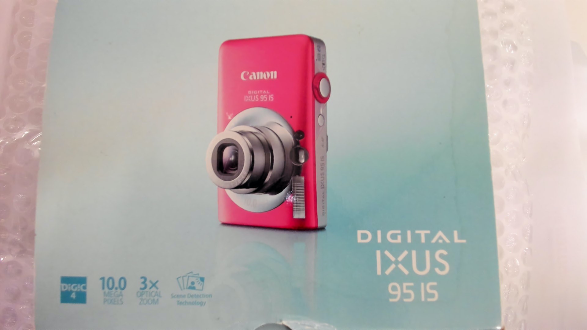 Digitalkamera Canon IXUS 95 IS (Rot) in OVP