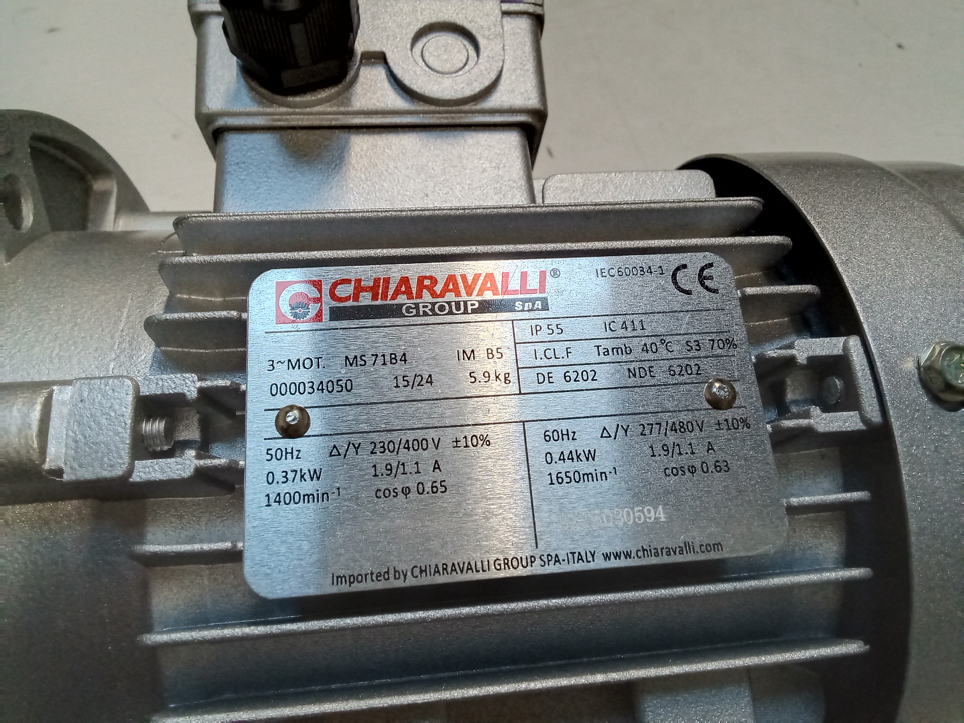 CHT 71B4 B5 / 1707-062
