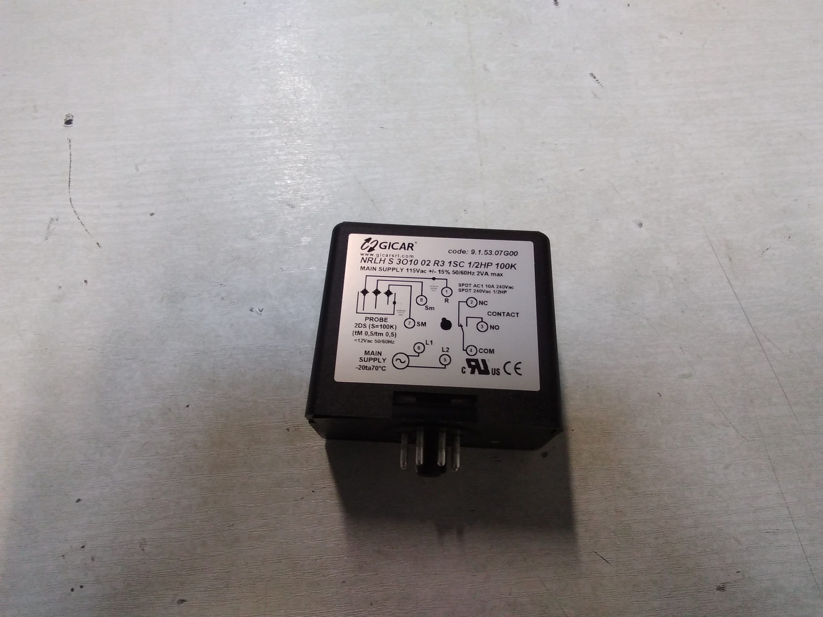 NRLH S 3010 02 R3 1SC 1/2HP 100K