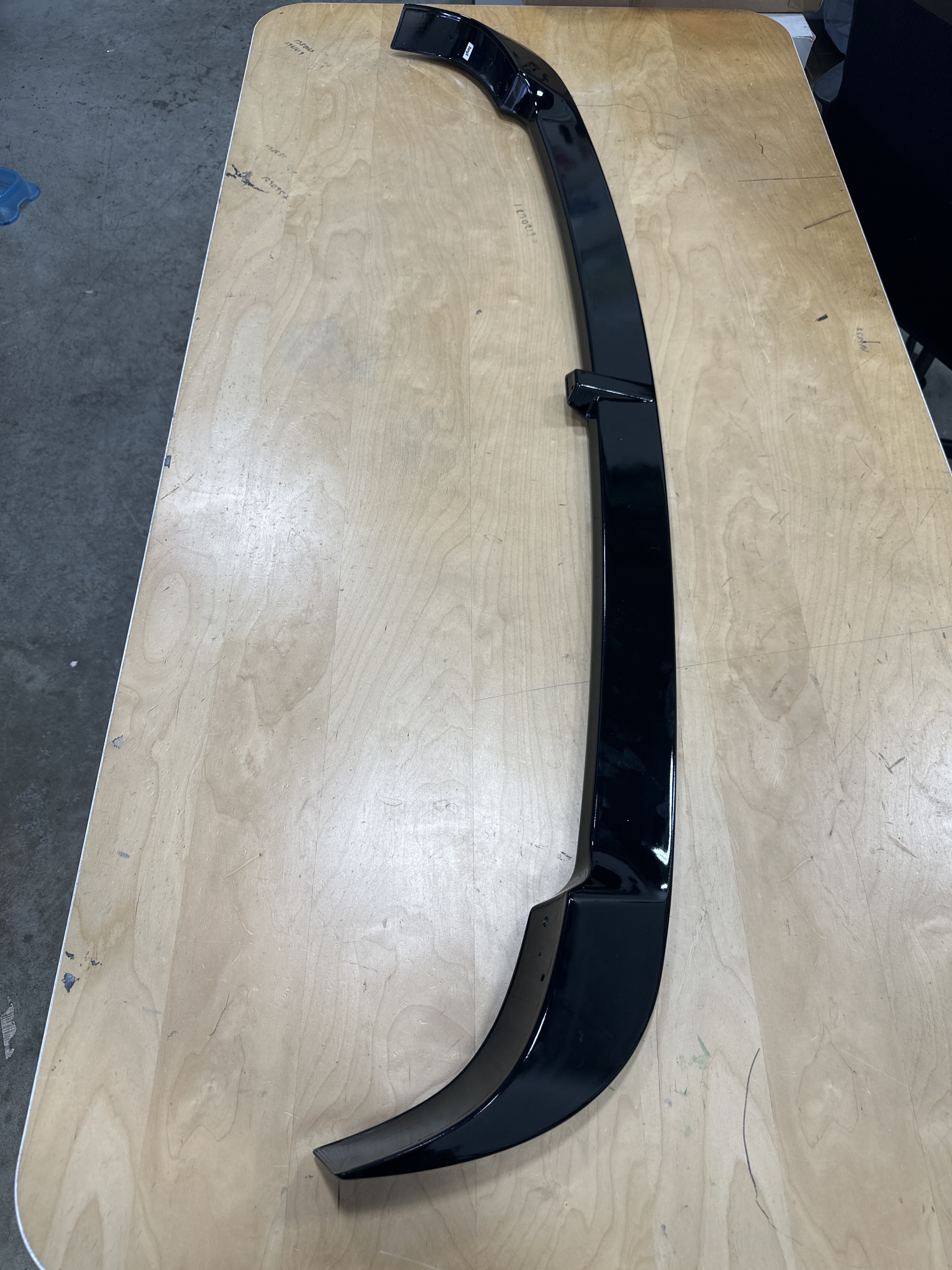 Gloss Black Rear Tailgate Spoiler Middle Wing For VW Golf 4 IV MK4 GTI GL 99-05