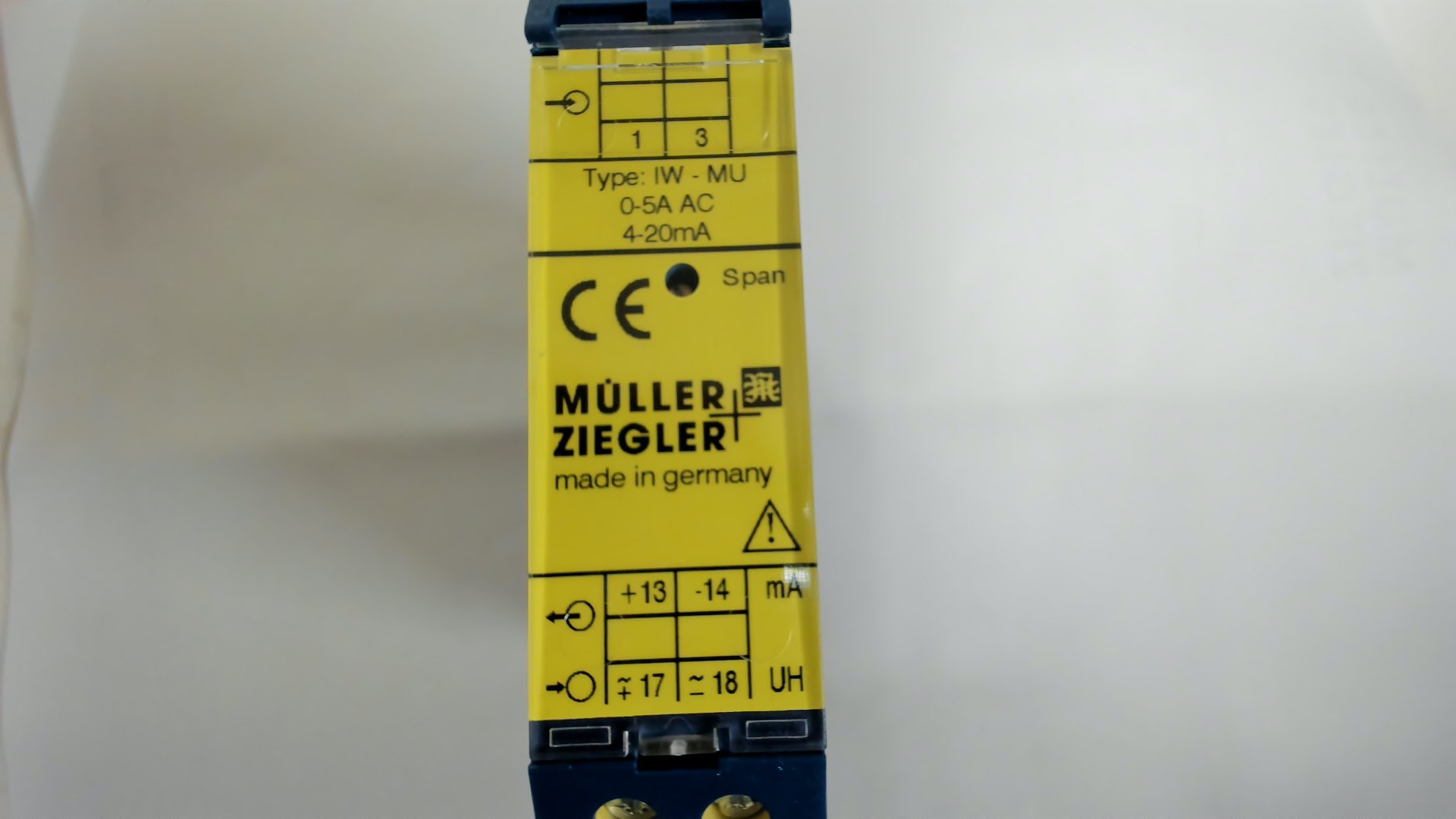 Nr. 00000003 Type Iw-MU input 0-5 A