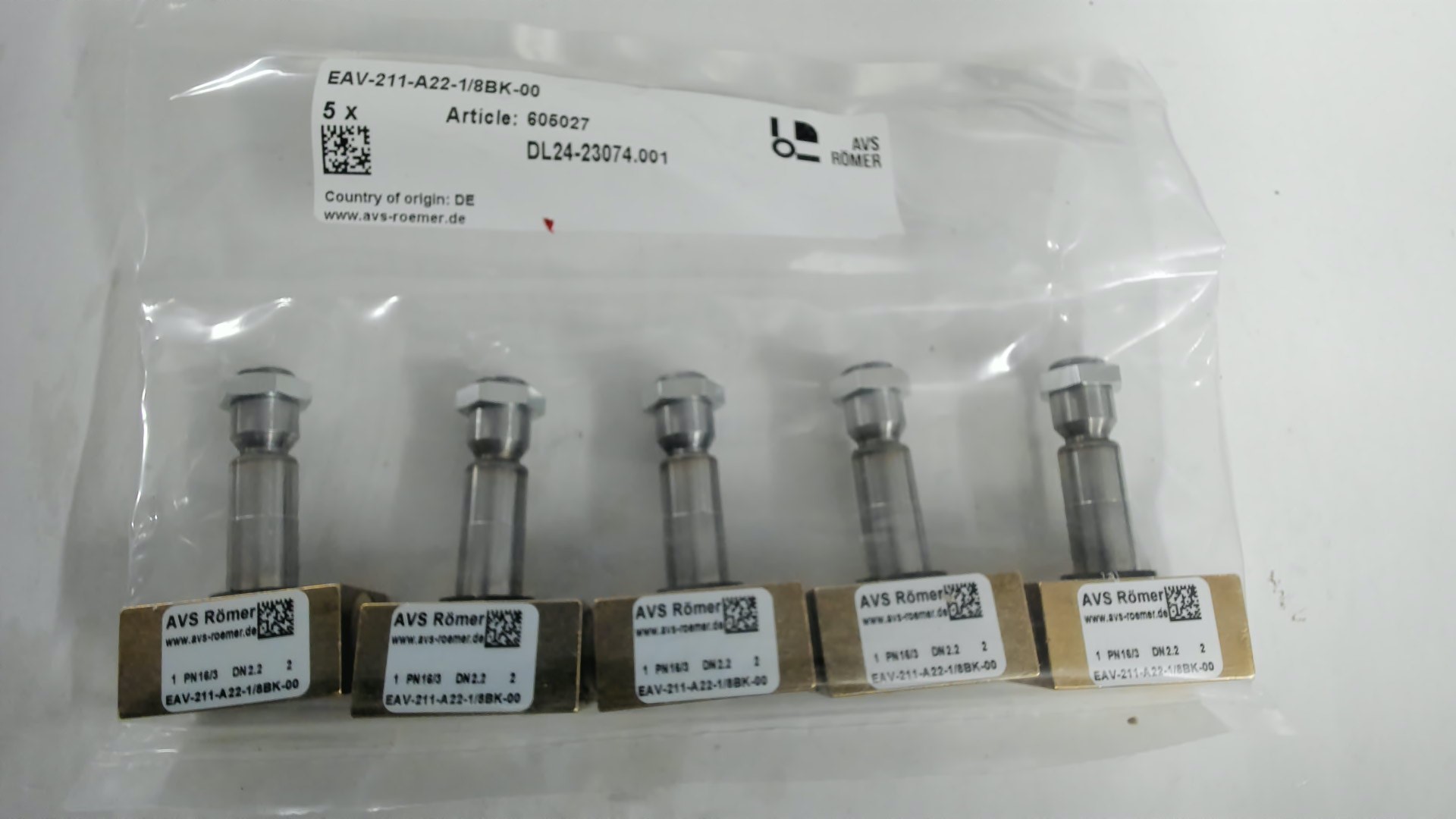 EAV-211-A22-1/8BK-00/605027