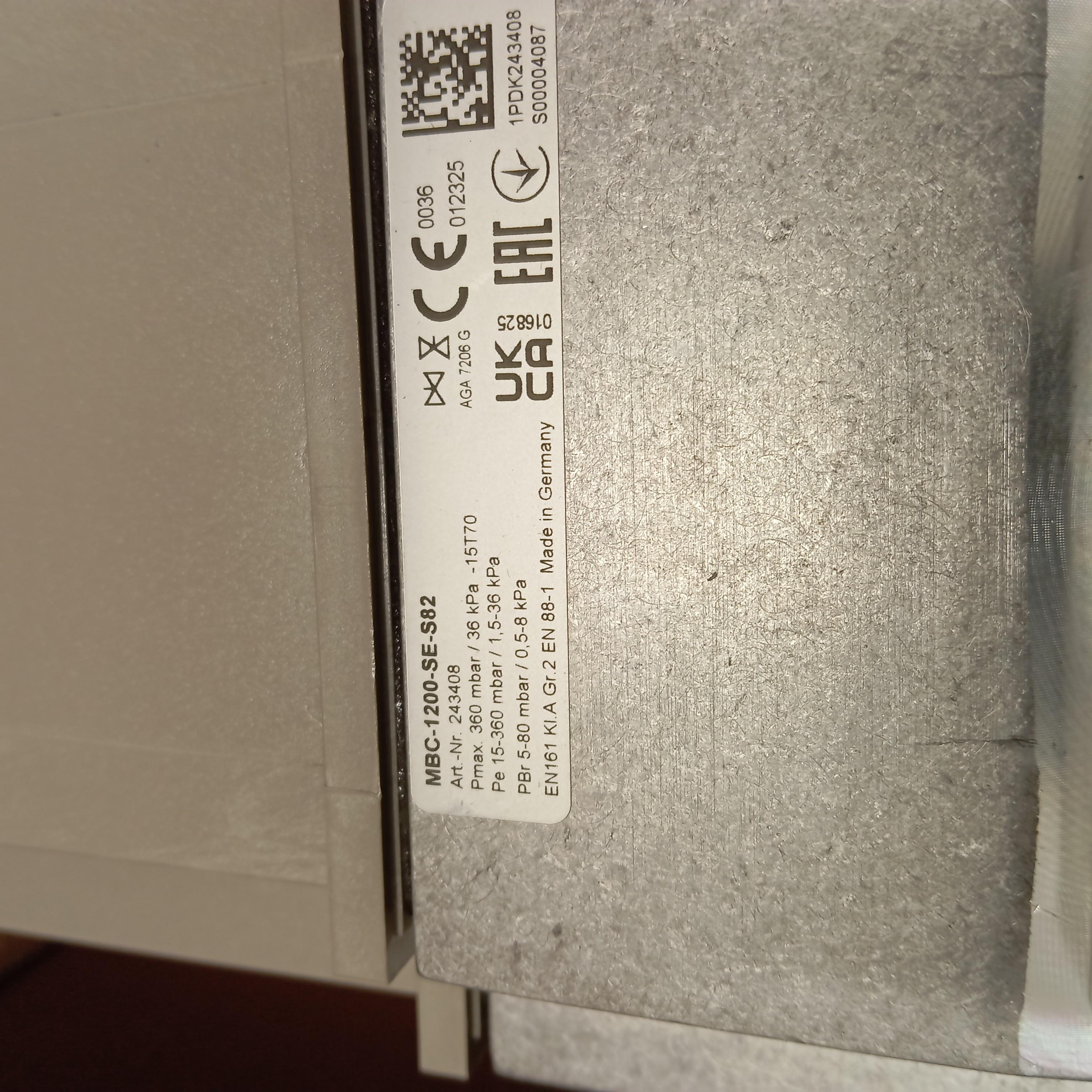 243408 / MBC-1200-SE-S82 AC 230 V