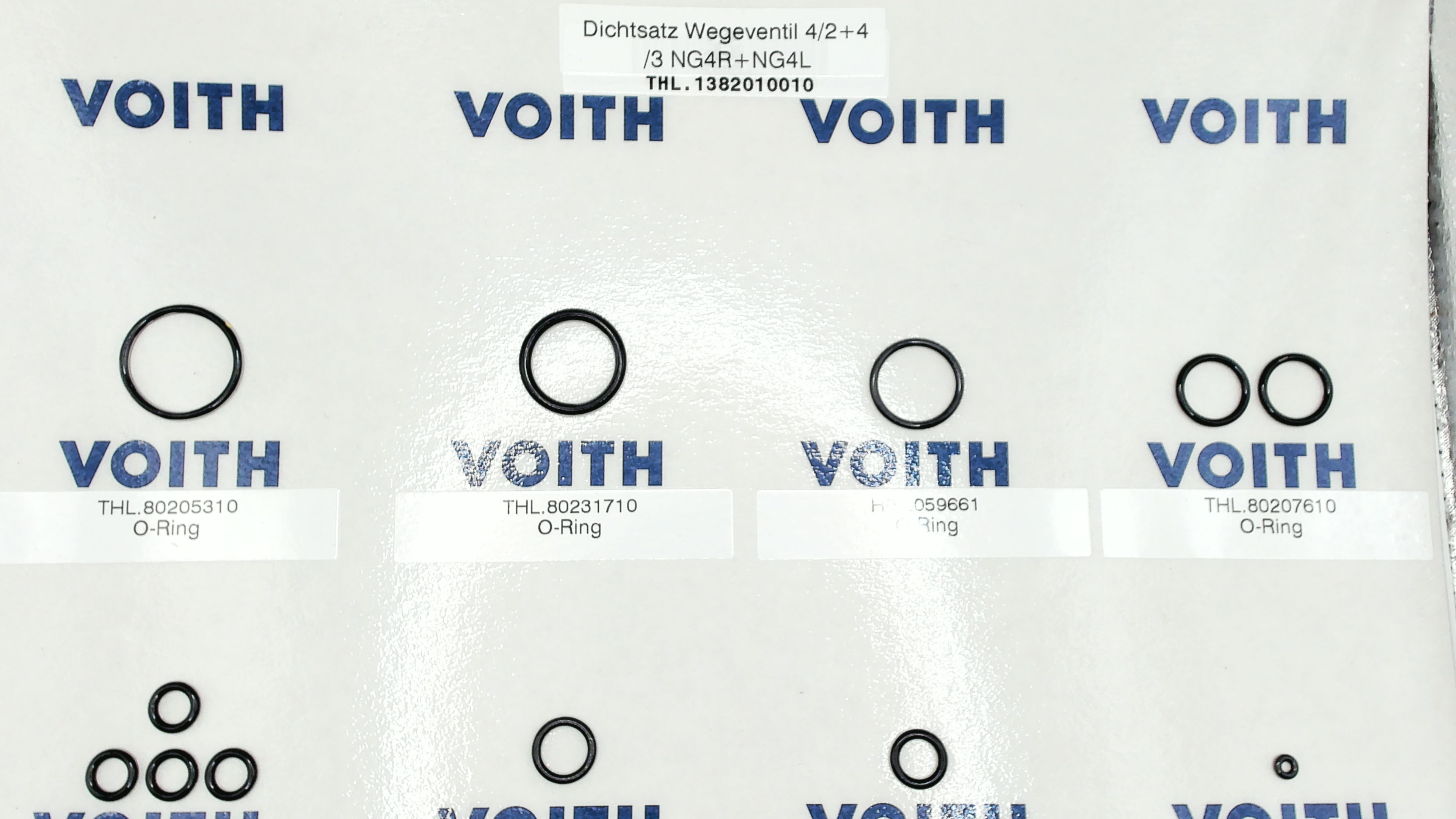 WEM223... -10H Zf directional valve seal set
