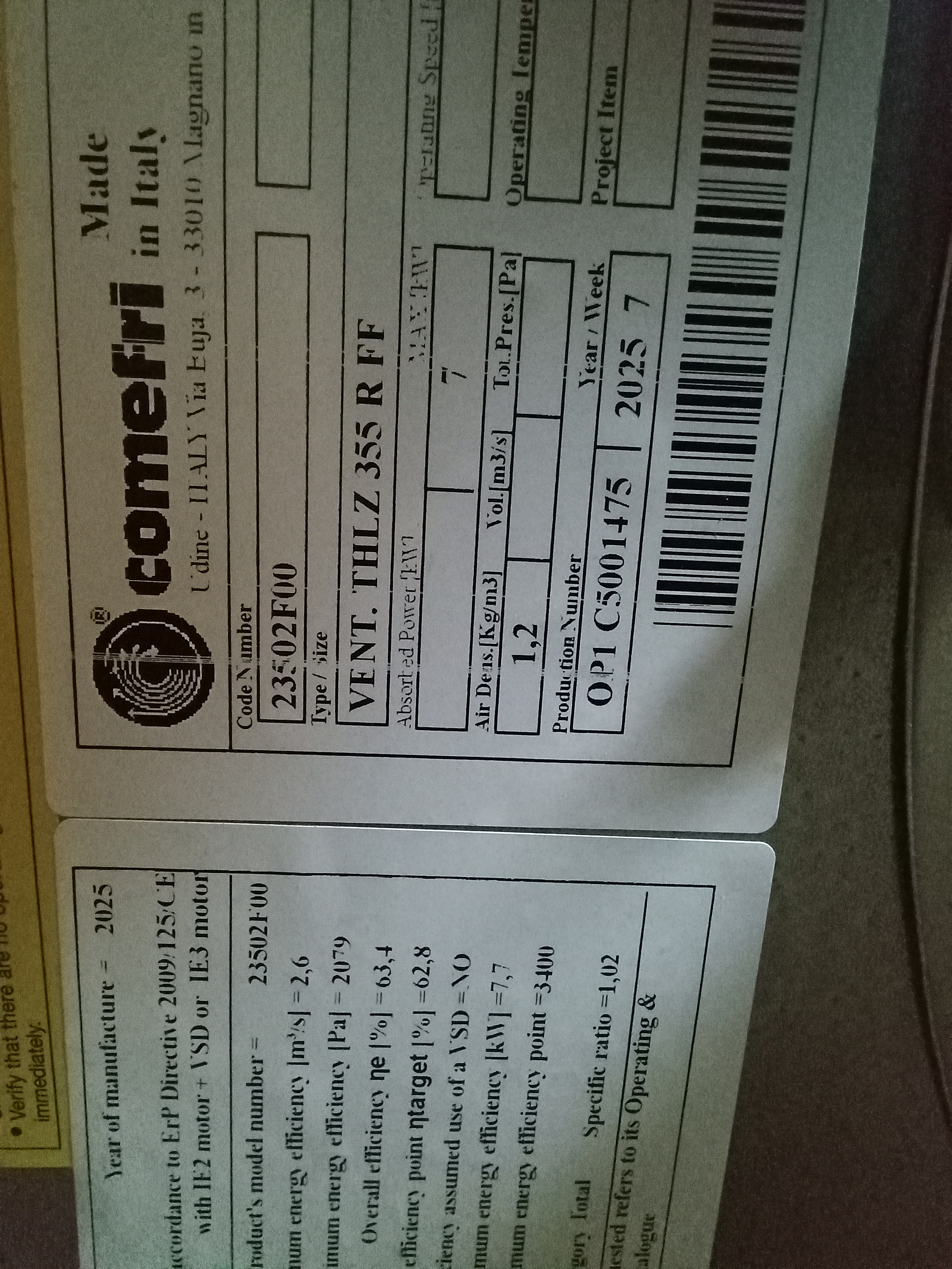 THLZ 355 R FF