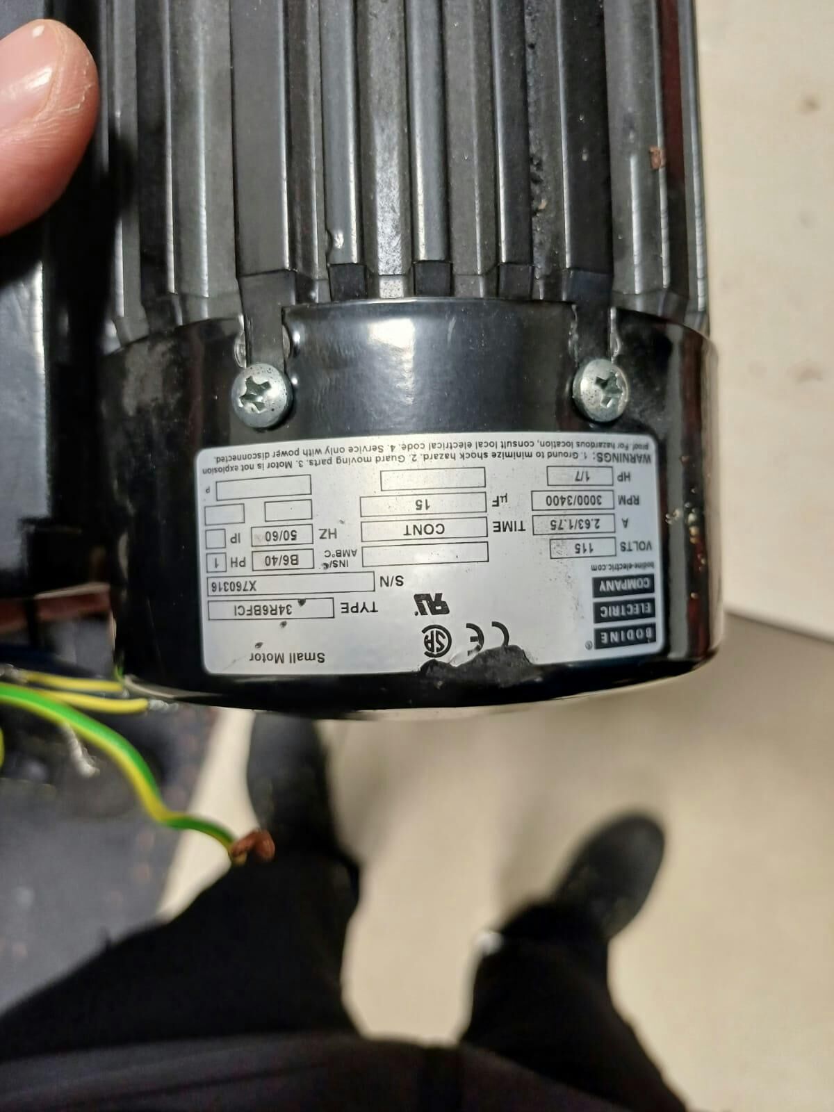 34R6BFCI SN:X760316