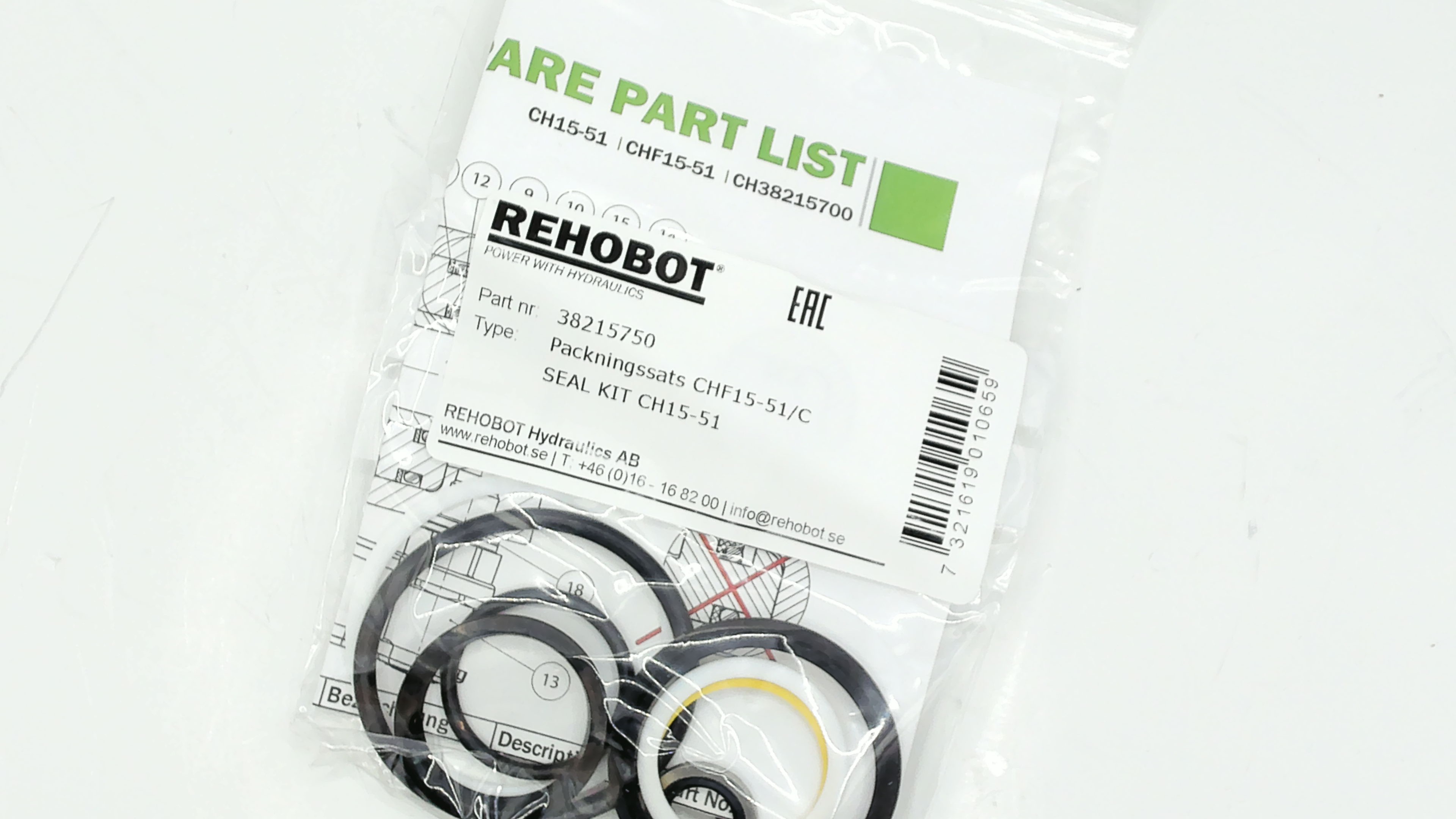 38215750 - seal kit for  CH 38/215700