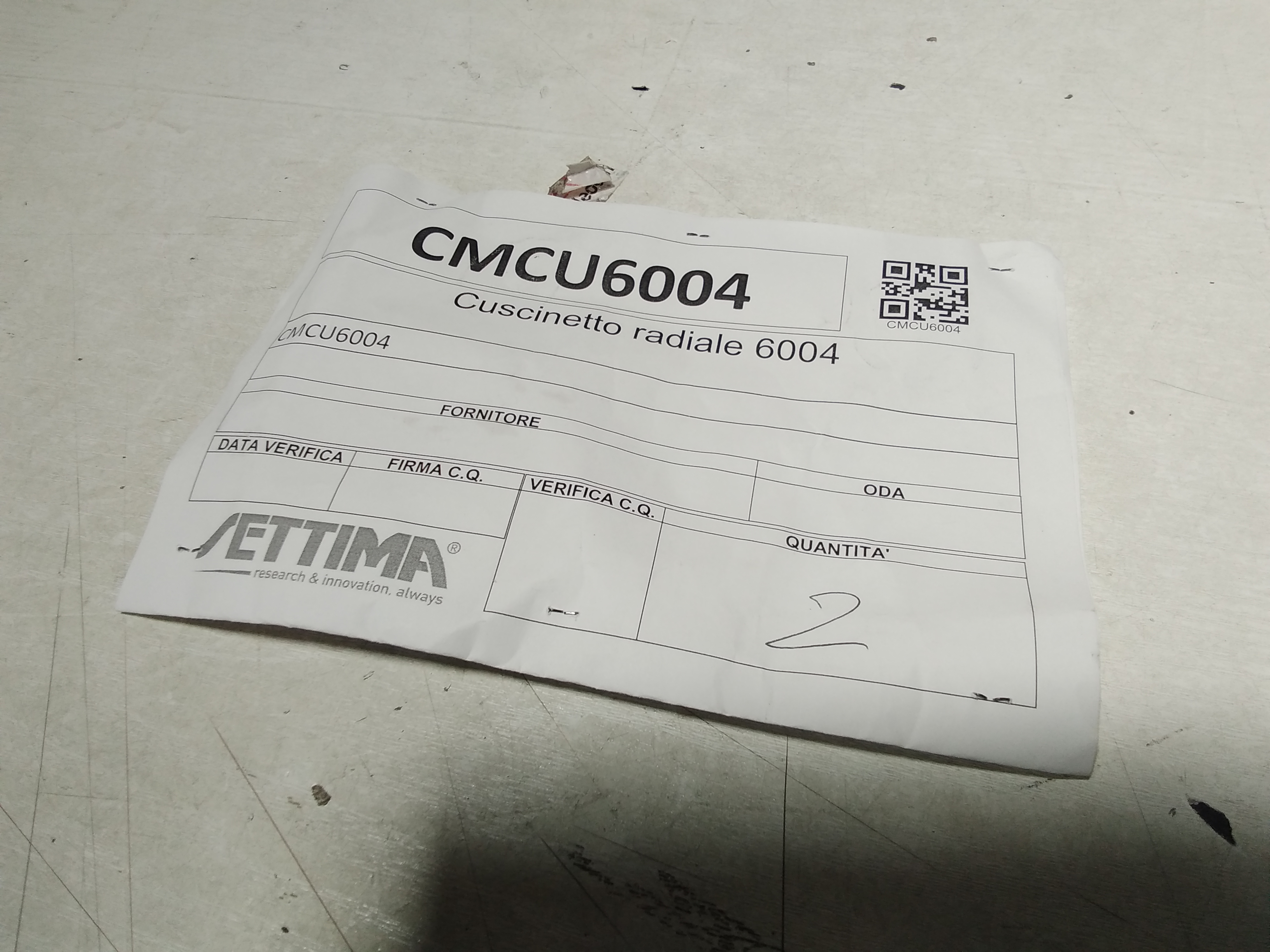 Bearing for GR32 SMT 75L