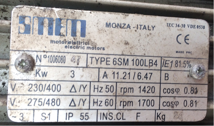 6SM 100LB4 obsolete, replaced by T3A100LB
