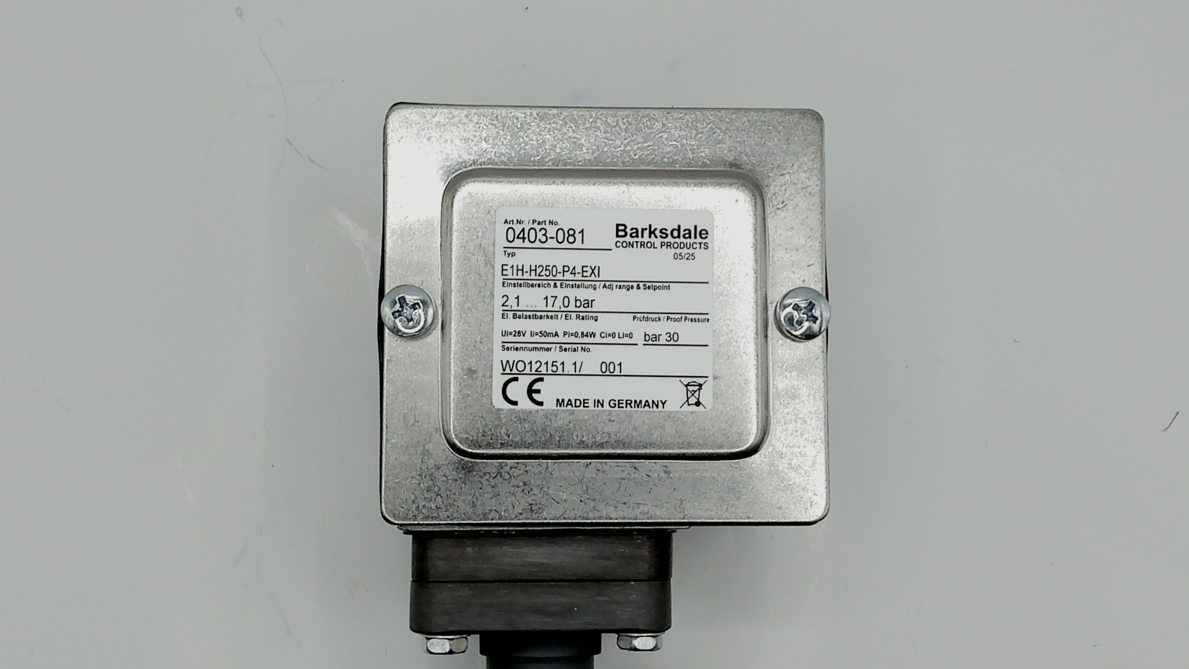 0403-081 / E1H-H250-P4-EXI