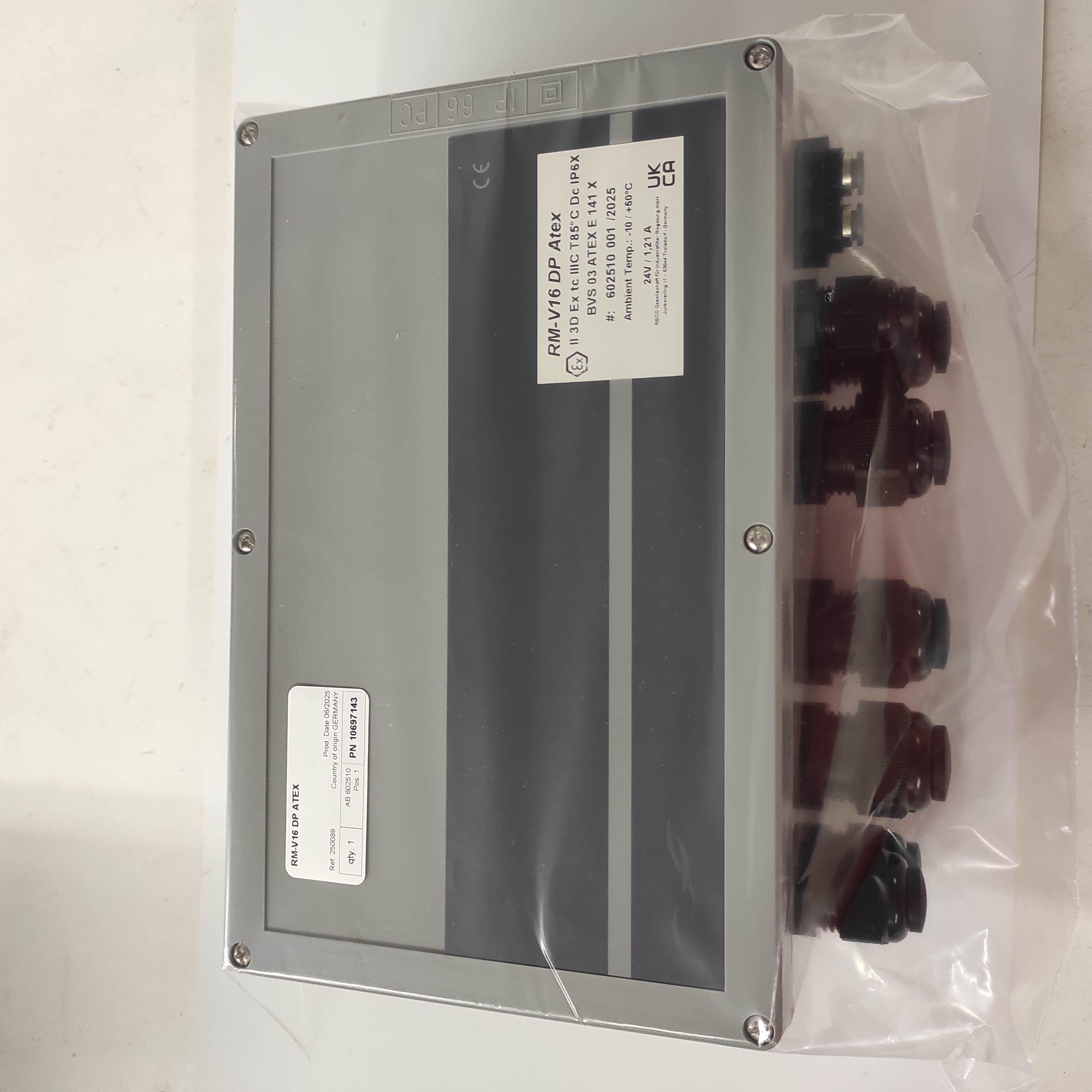10697143 -E/A Modul RM-V16 DP ATEX